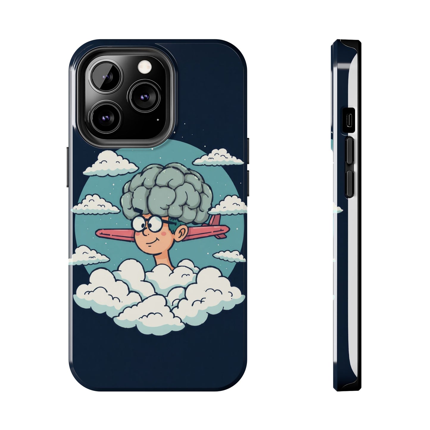 Creative Cloud Phone Case - Quirky Design for Unique Individuals