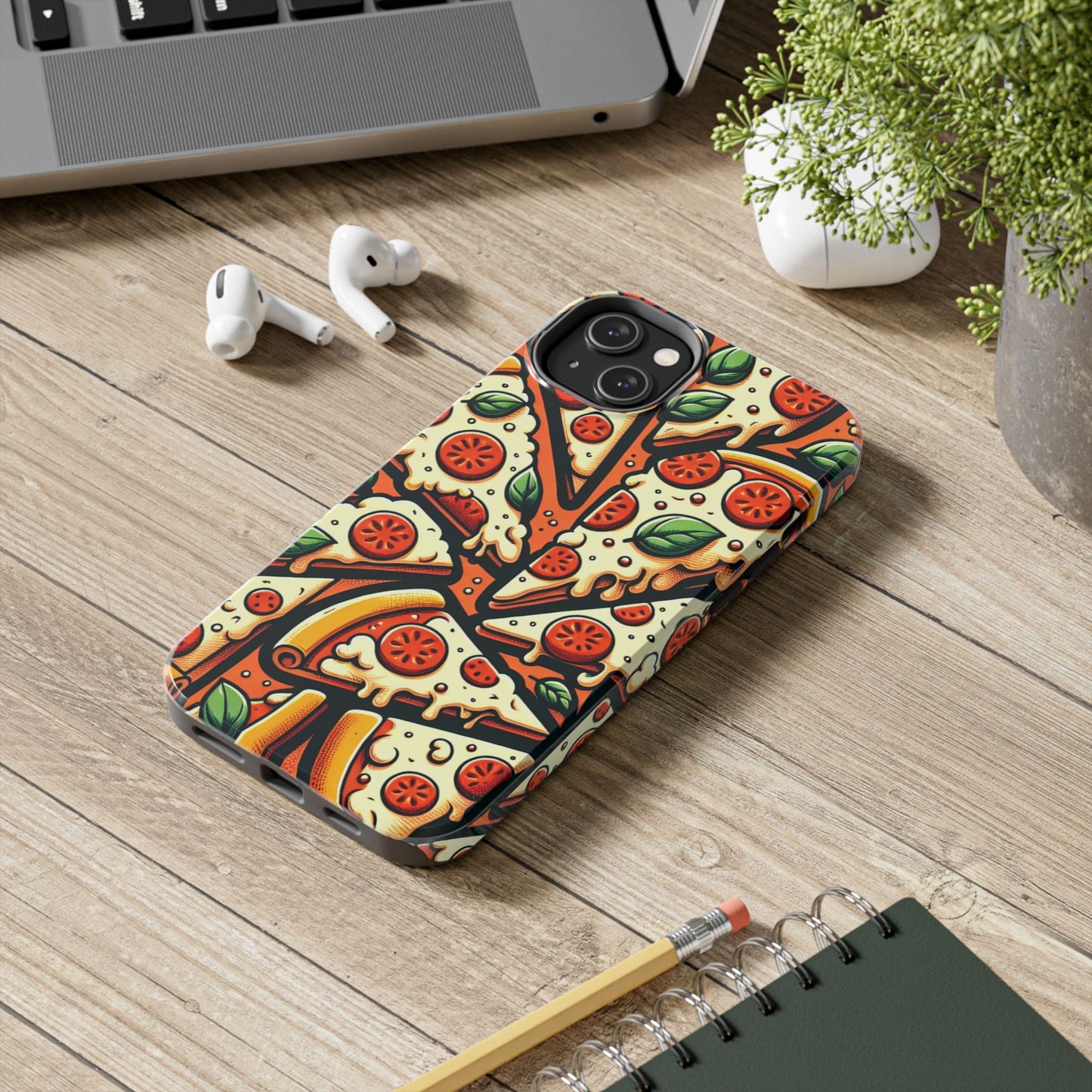 Tasty Pizza Slice Tough Phone Case - Food Lovers - for iPhone