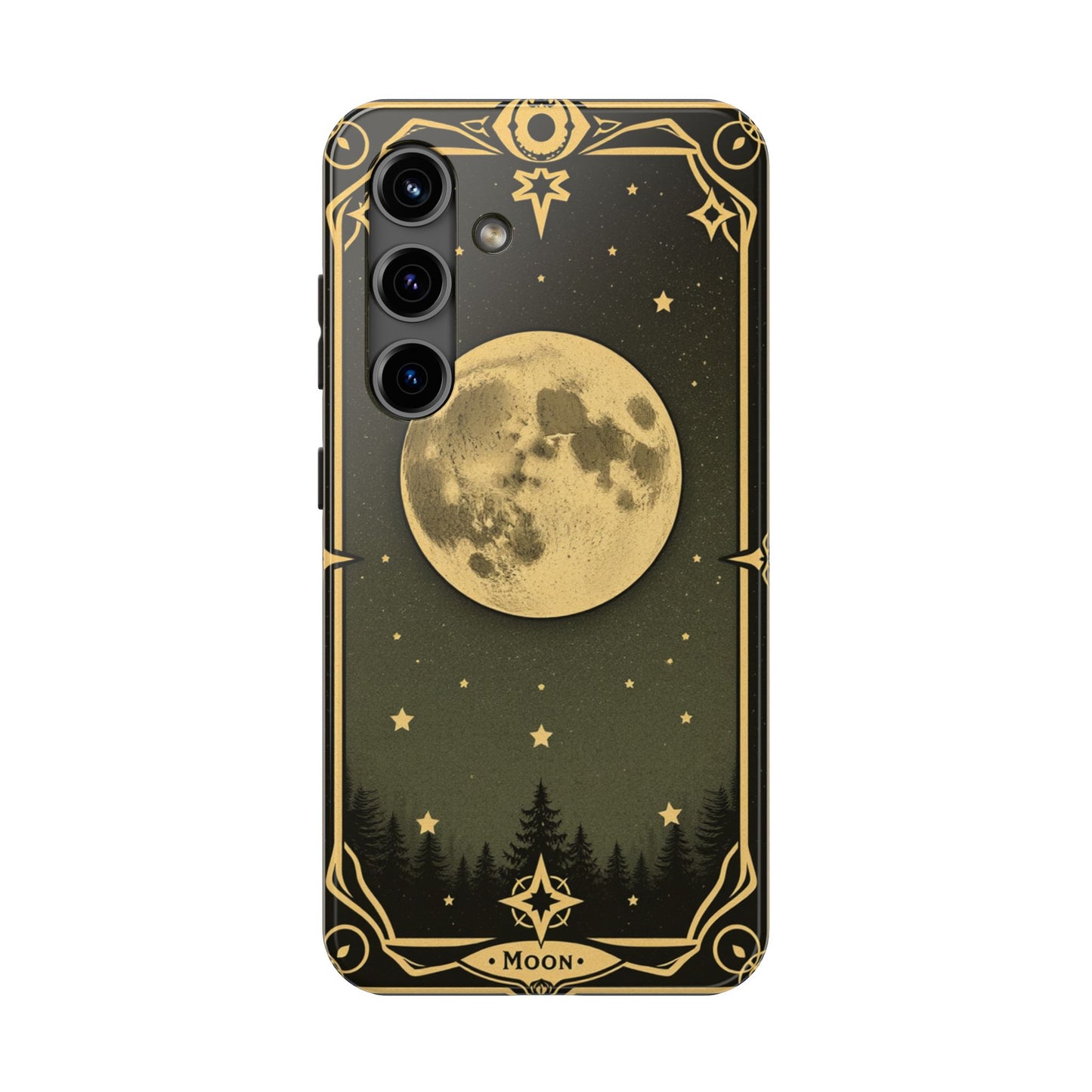 Celestial Moon Phone Case - Tough & Stylish for Star Lovers