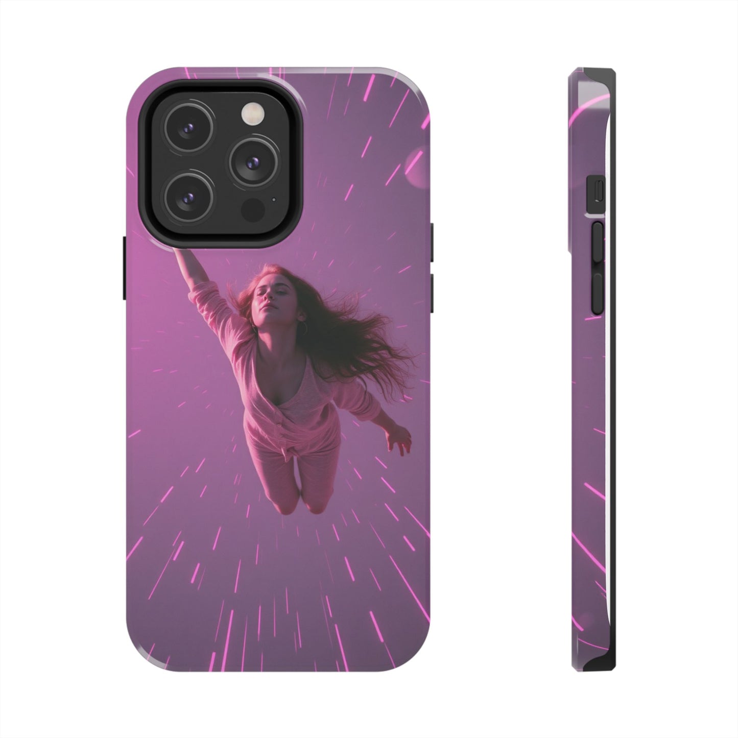 Inspirational Tough Phone Case - Cosmic Dreamer Design