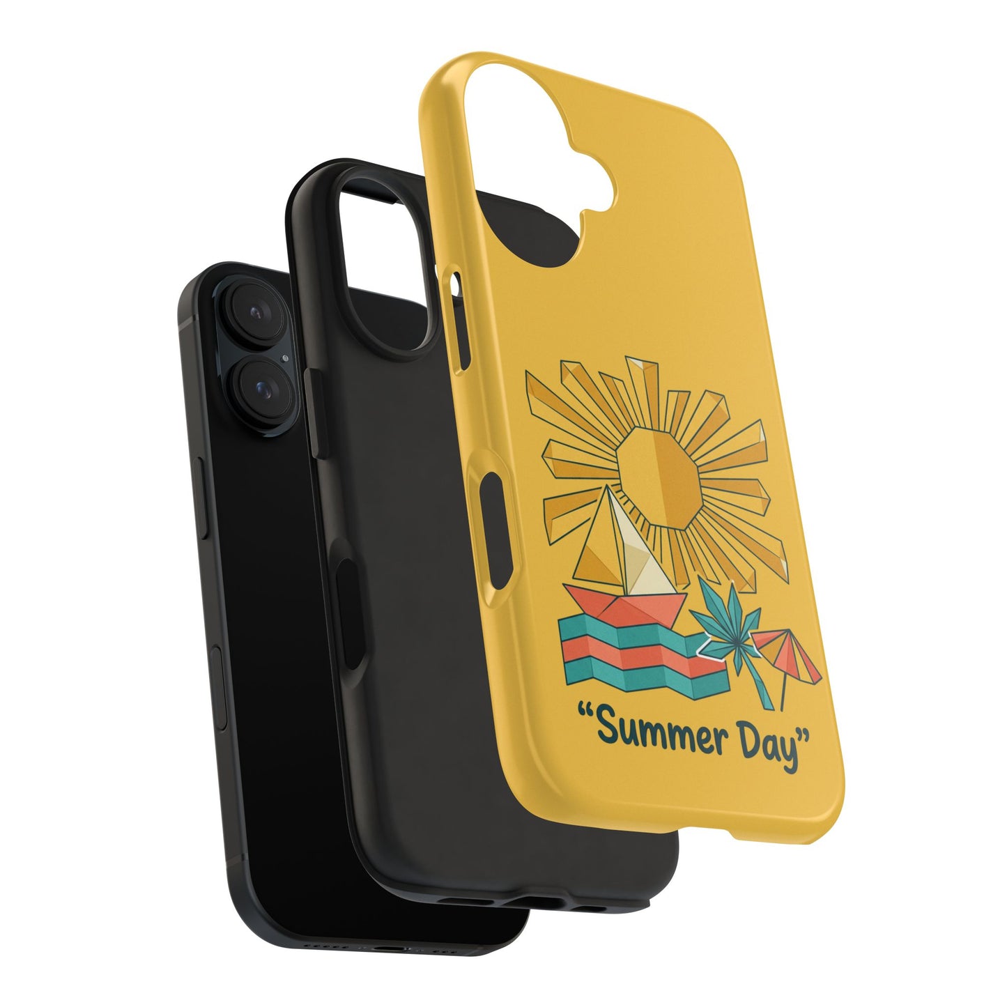 Summer Day Origami iPhone Case — Tough Protective Cover