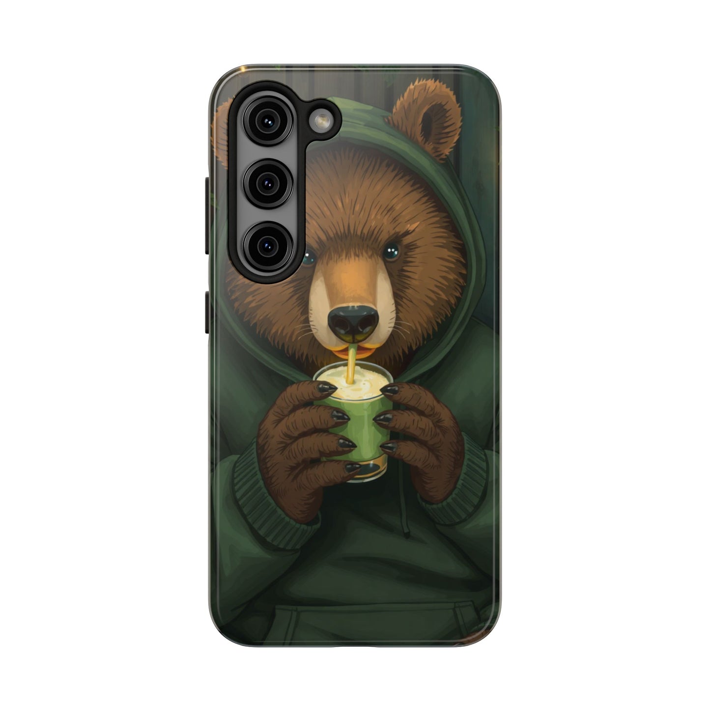 Cute Bear Phone Case – Tough and Stylish Protection for Animal Lovers