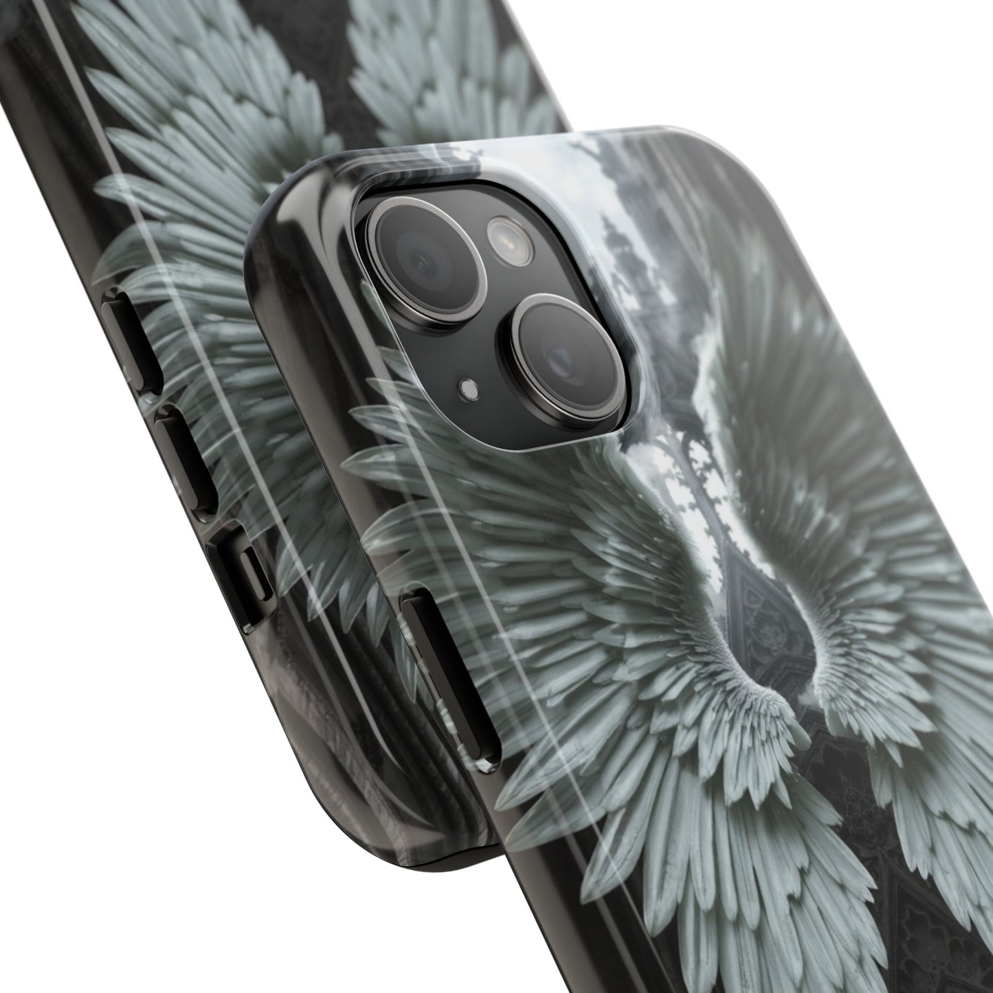 Angel Wings Tough Phone Case - Durable & Stylish Protection for Creatives