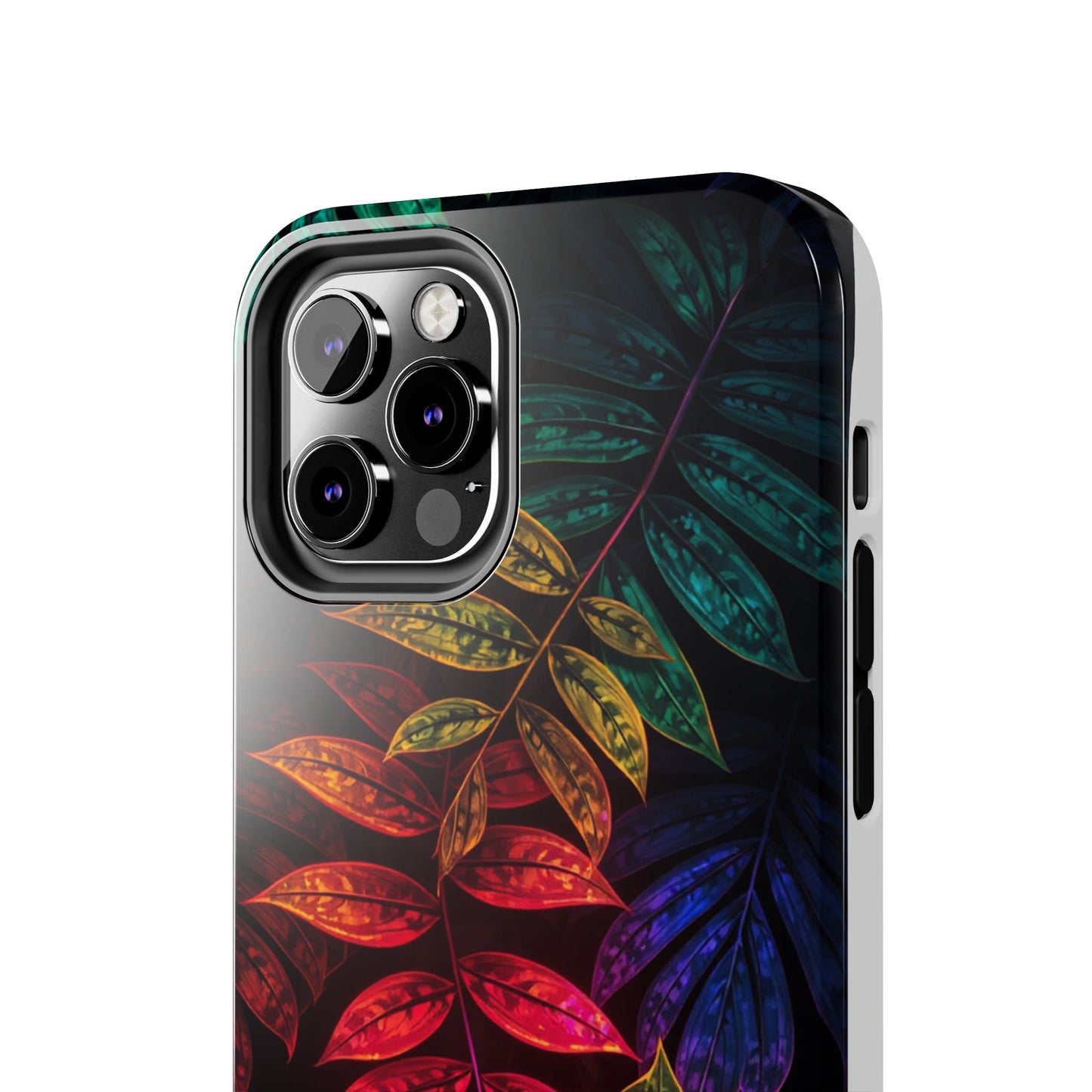 Vibrant Tropical Leaf Tough Phone Case