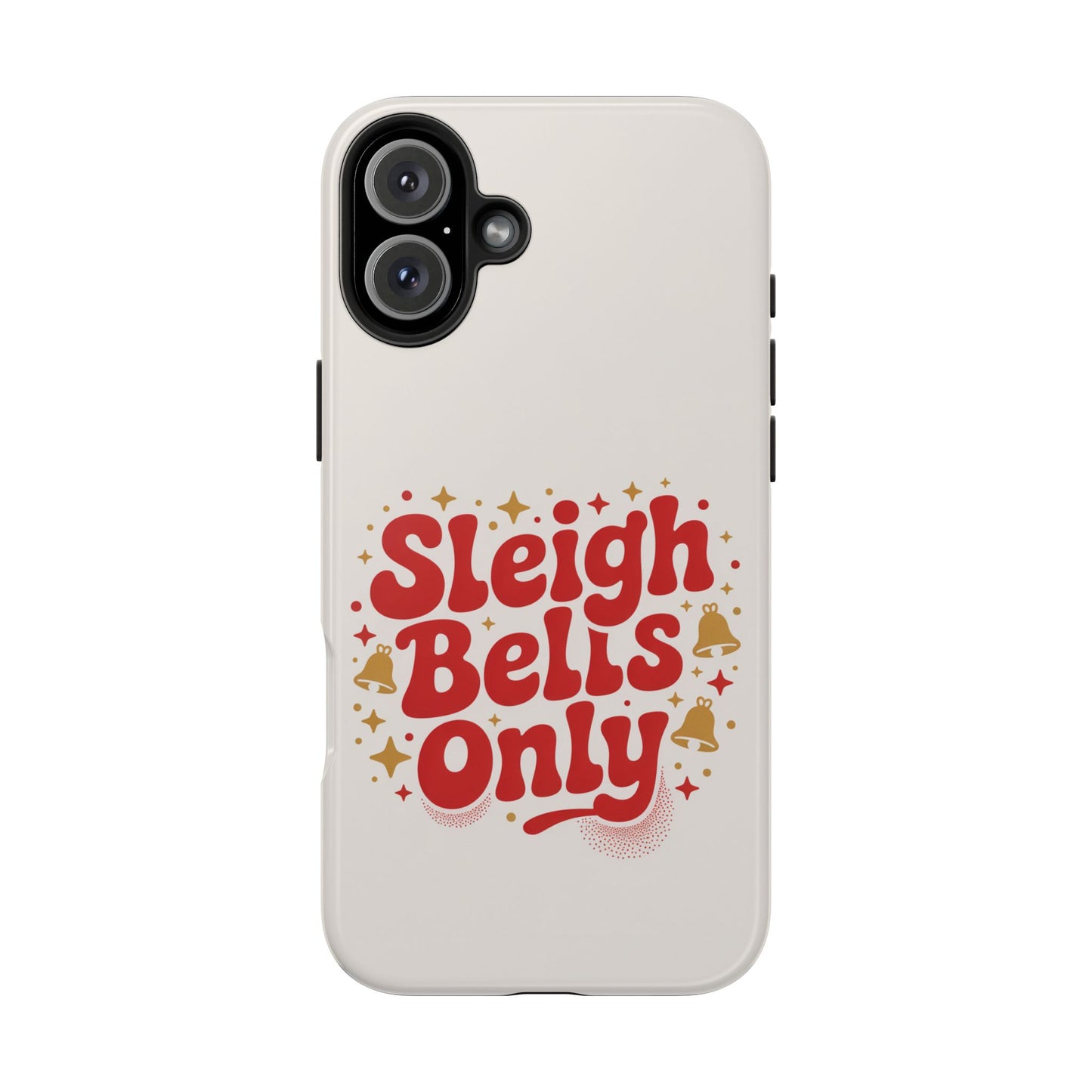 Holiday Tough Phone Case - Sleigh Bells Only Design