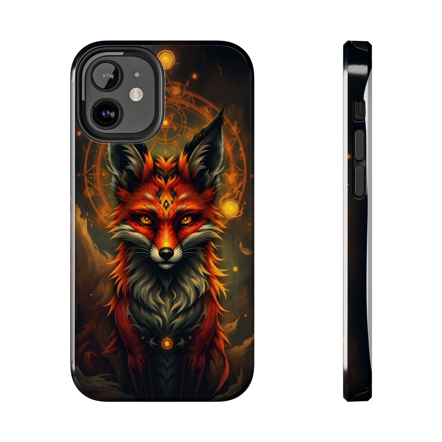 Mystical Fox Tough Phone Case - Durable Protection with Enchanting Design - for iPhone