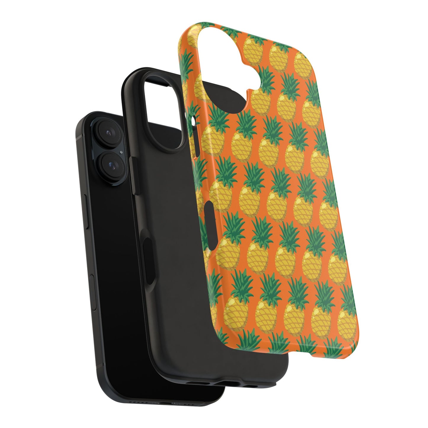 Tough Pineapple Phone Case - Vibrant Tropical Design for Summer Vibes - for iPhone