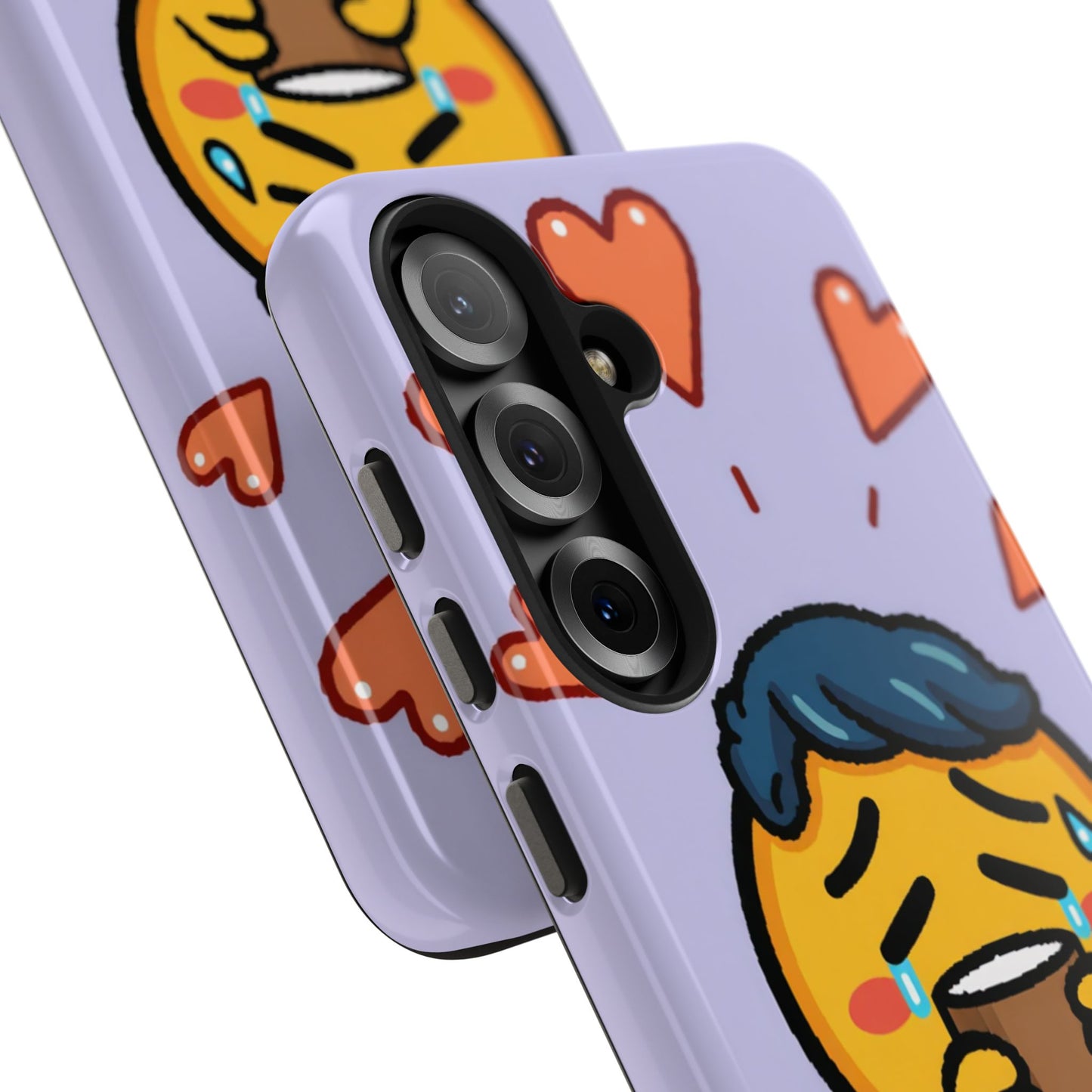 Cute Tough Phone Case - 'Not Today' Emoji Design