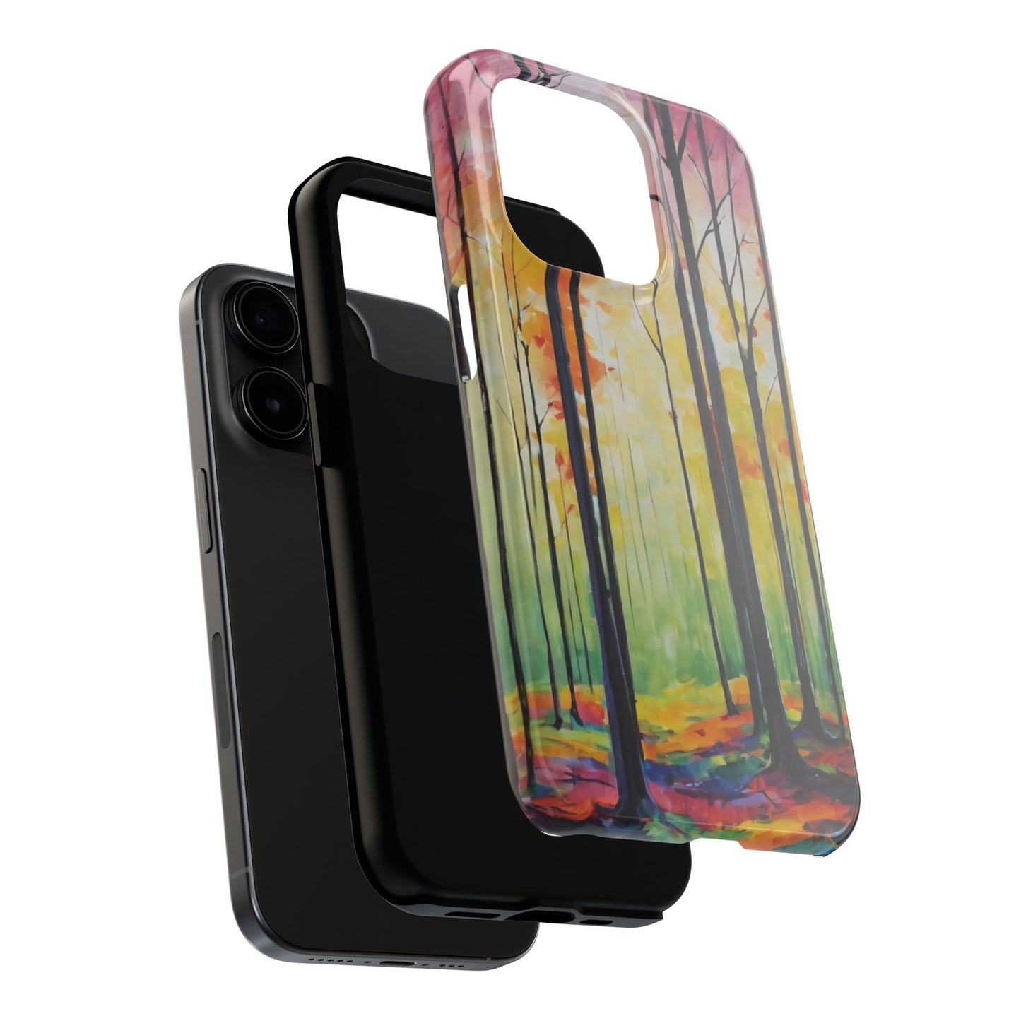 Nature-Inspired Tough Phone Case for Outdoor&Artists Enthusiasts - for iPhone