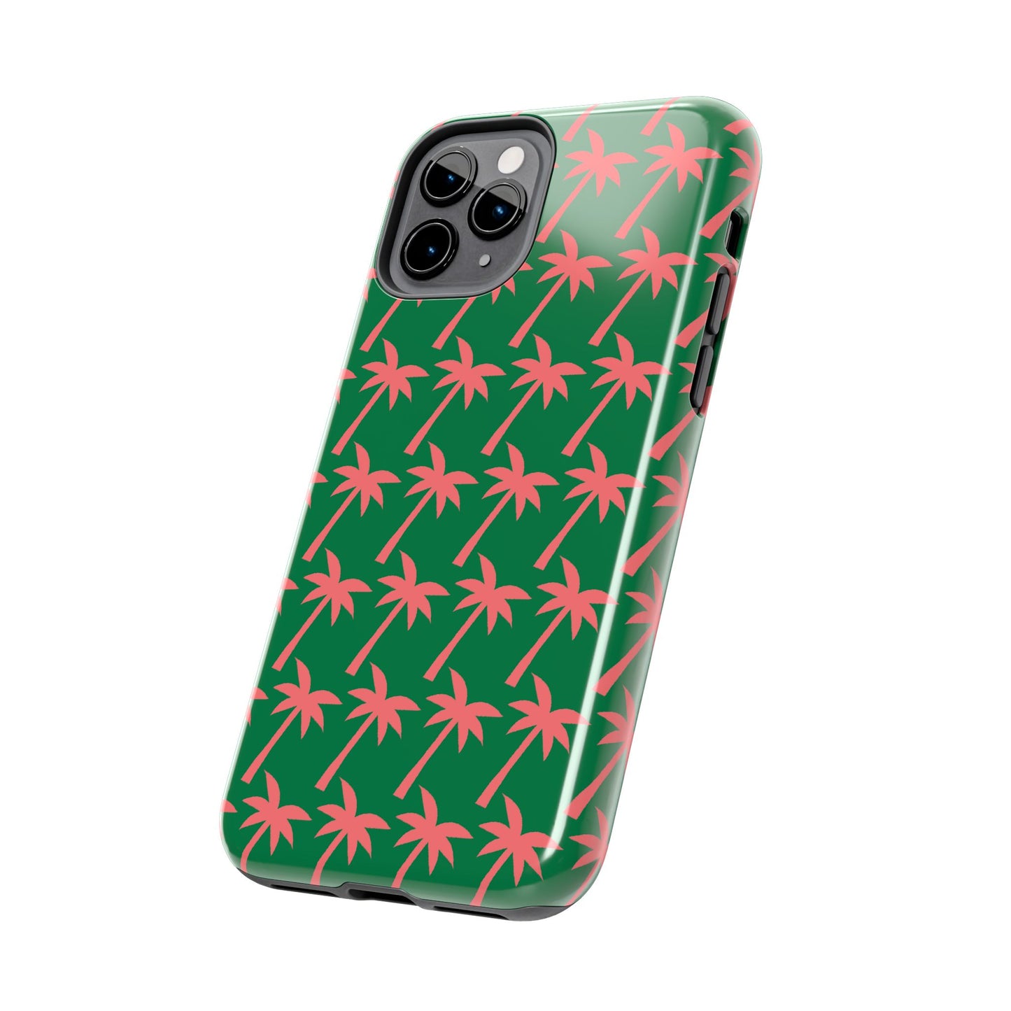 Tropical Palm Pattern for Beach Lovers - Tough Phone Case - for iPhone