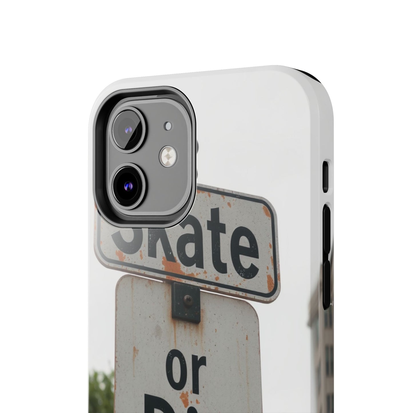 Skate or Die Tough Phone Case - Durable Protection for Skaters