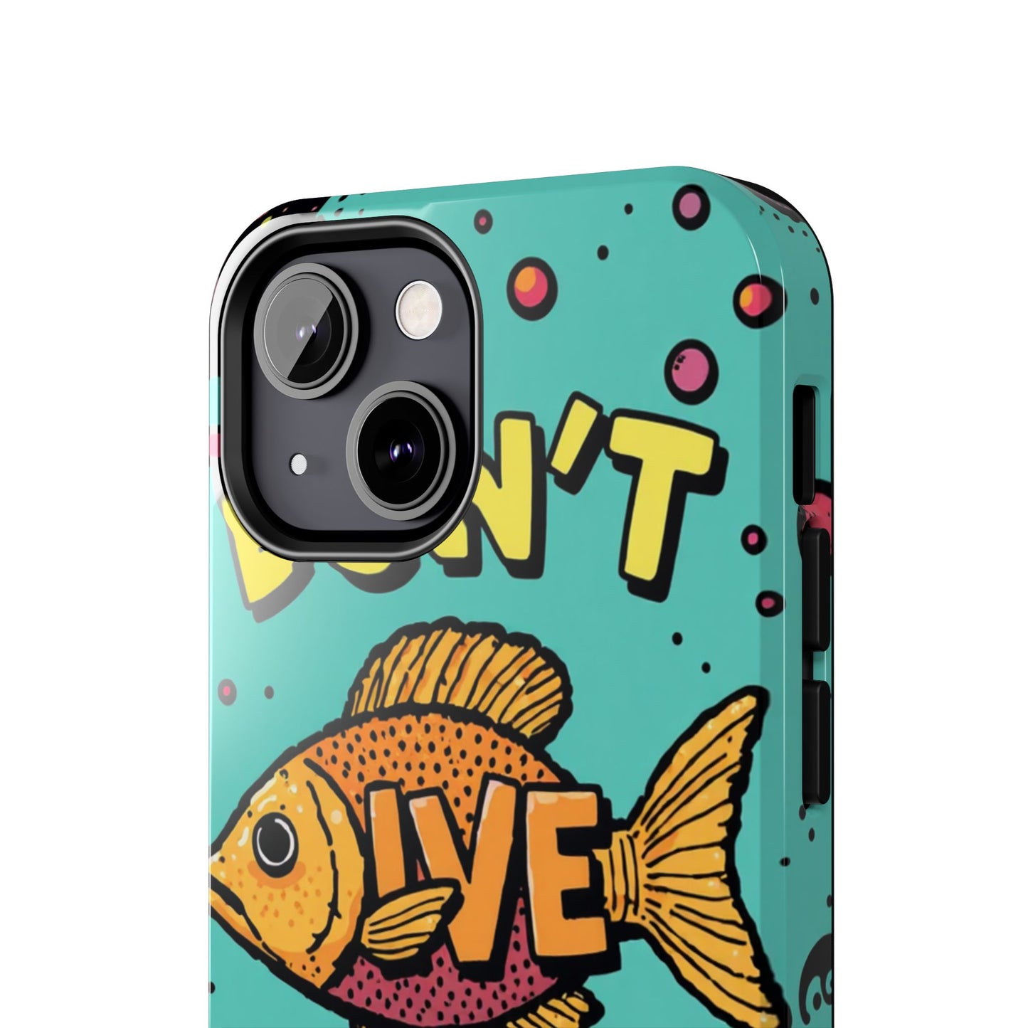 Catchy Fish-Themed Tough Phone Cases, Unique Gift for Fish Lovers, Durable Protection for Phones, Fun Aquatic Design, Ideal for Holidays