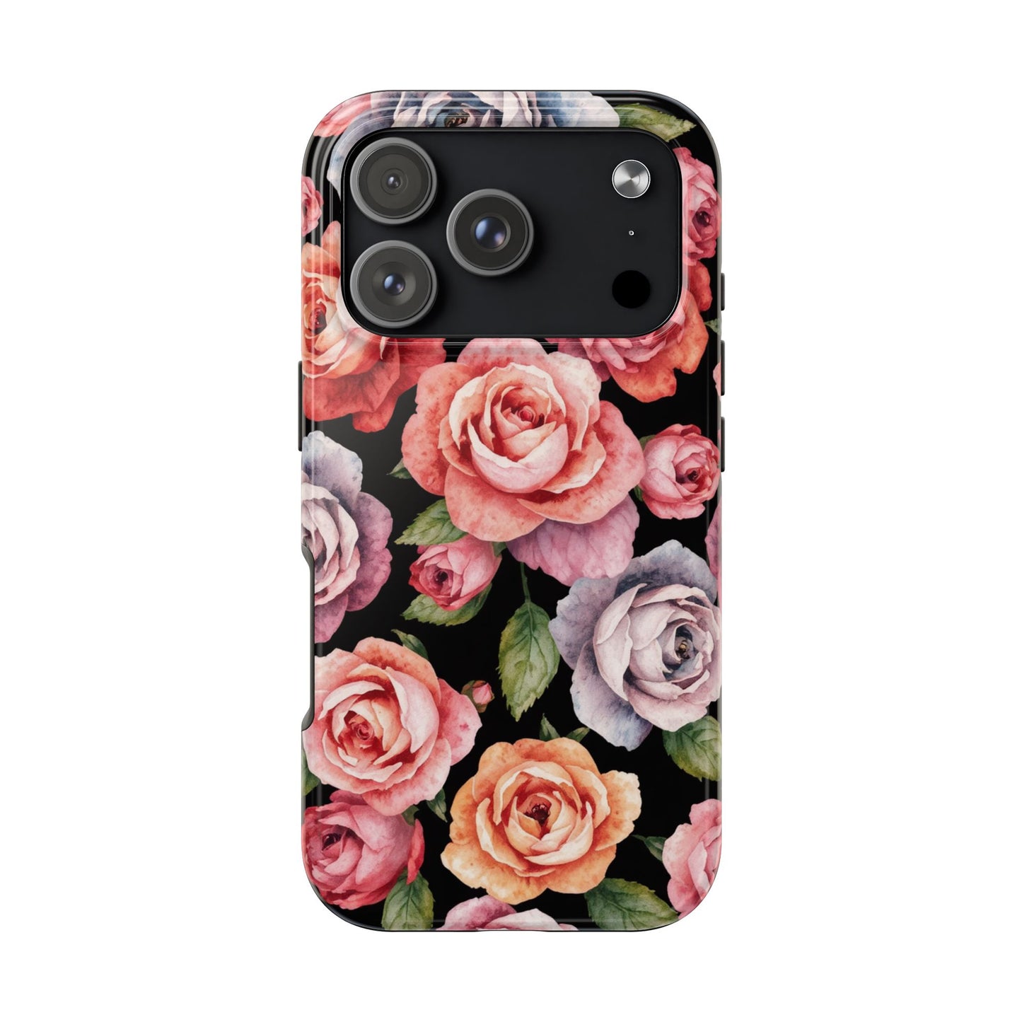 Elegant Floral Tough Phone Case - Perfect for Nature Lovers - for iPhone