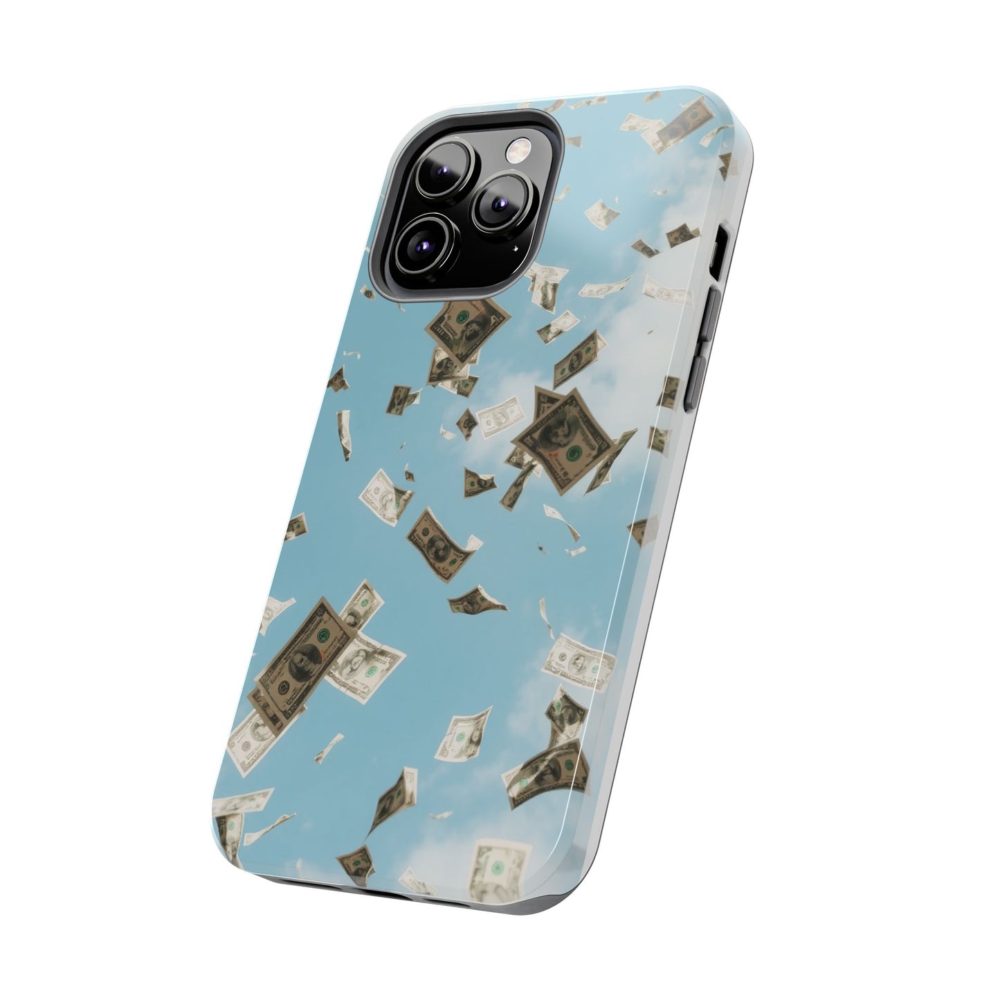Cinematic Money Rain Phone Case | Tough & Stylish Accessory for Trendsetters, Gift for Birthdays, Graduations, and Celebrations
