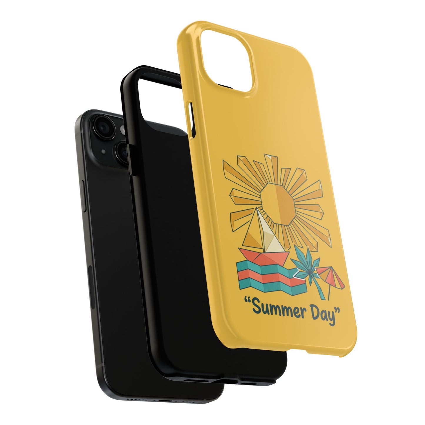 Summer Day Origami iPhone Case — Tough Protective Cover