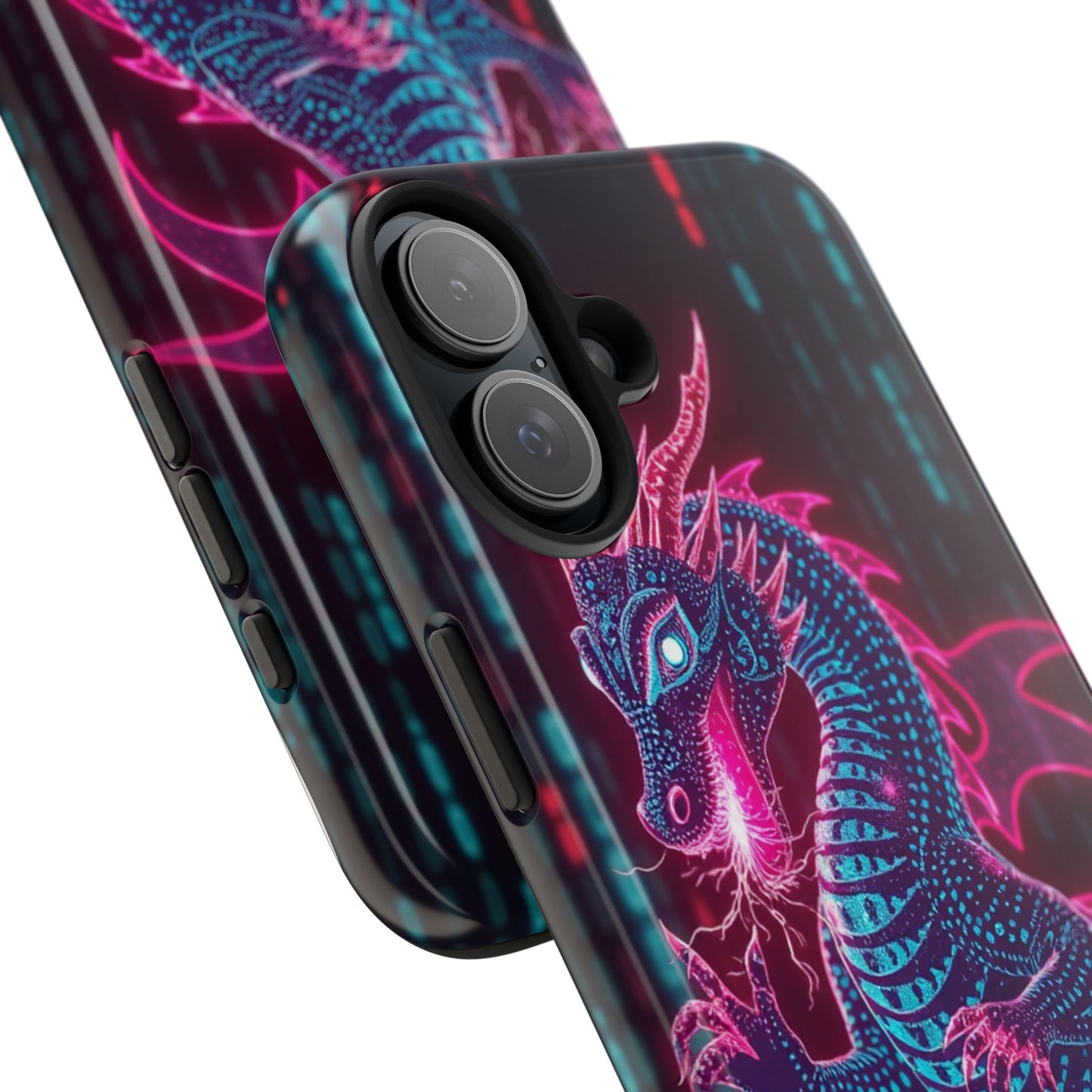 Electrifying Dragon Phone Case - Tough, Stylish Protection for Fantasy Lovers