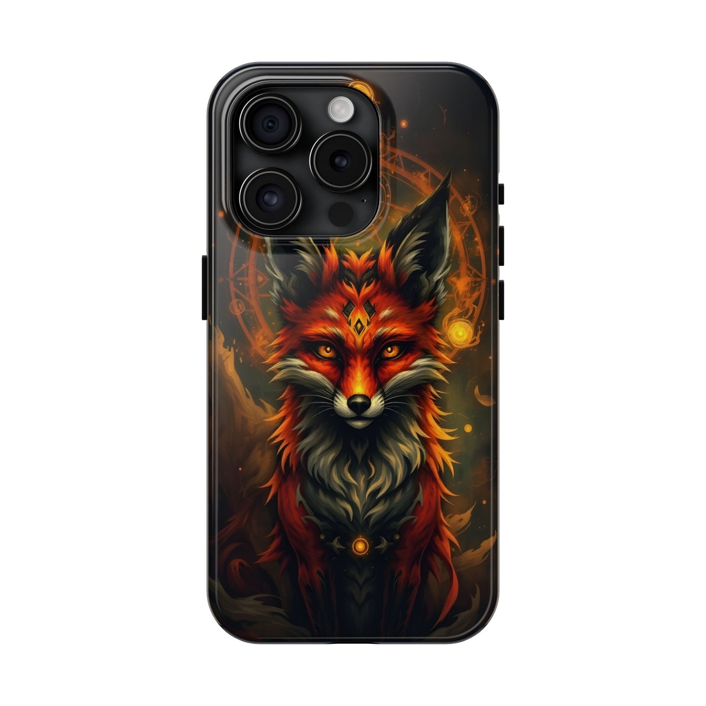 Mystical Fox Tough Phone Case - Durable Protection with Enchanting Design - for iPhone
