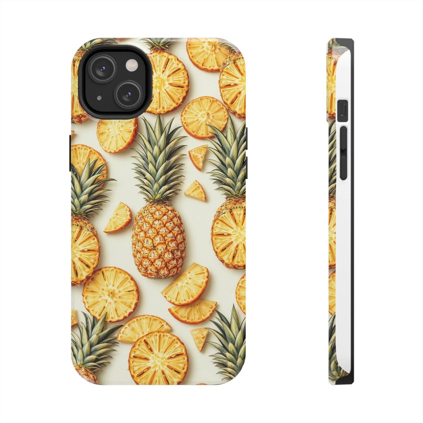 Tropical Pineapple Phone Case - Tough Phone Protector for Summer Vibes