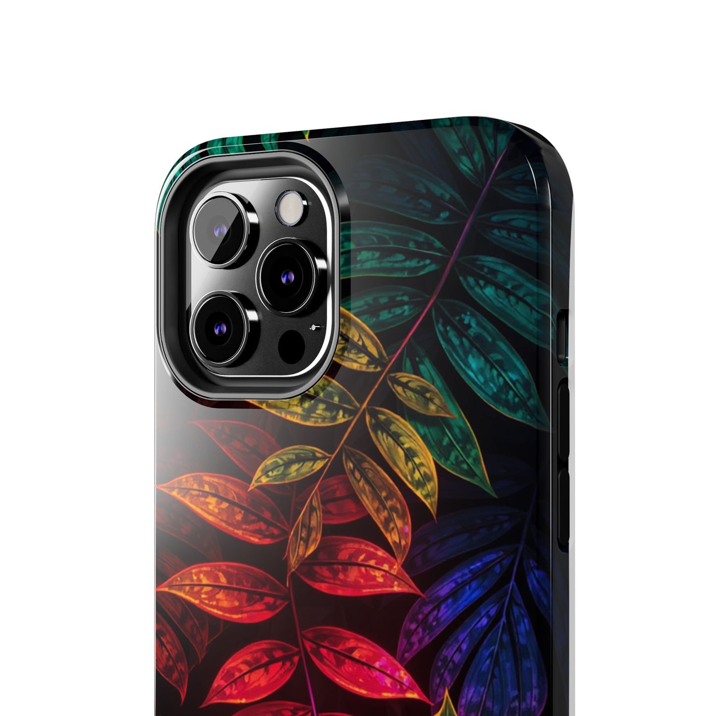 Vibrant Tropical Leaf Tough Phone Case