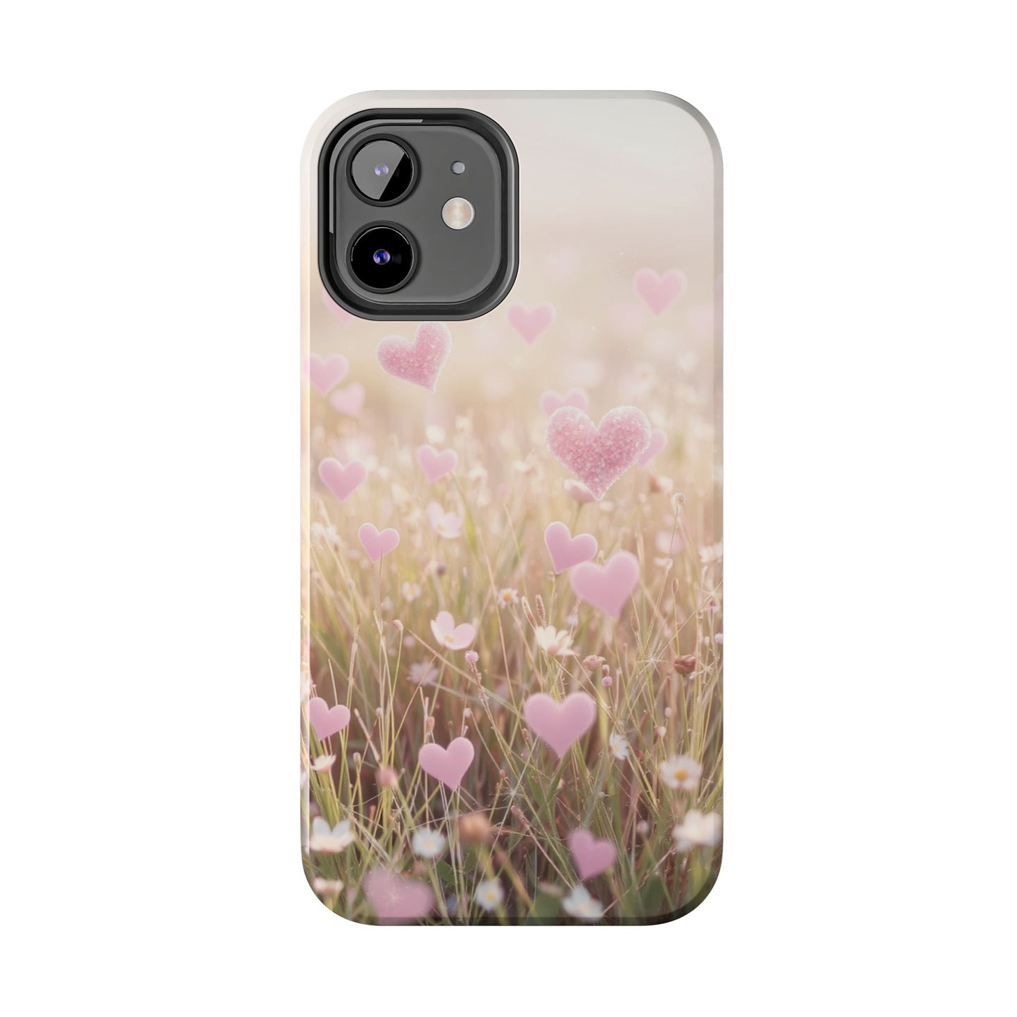 Romantic Hearts Tough Phone Case - Perfect for Lovers and Celebrations