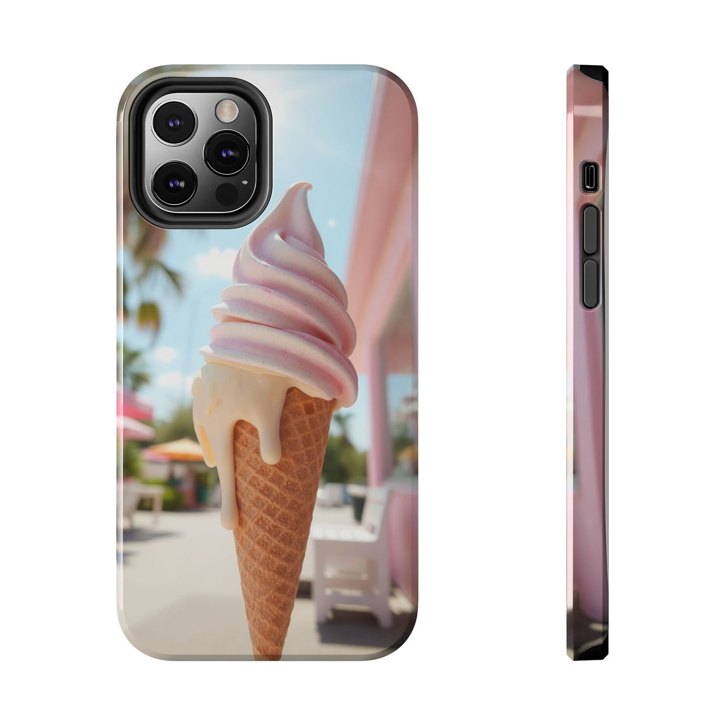 Ice Cream Cone Phone Case – Tough and Stylish Protection