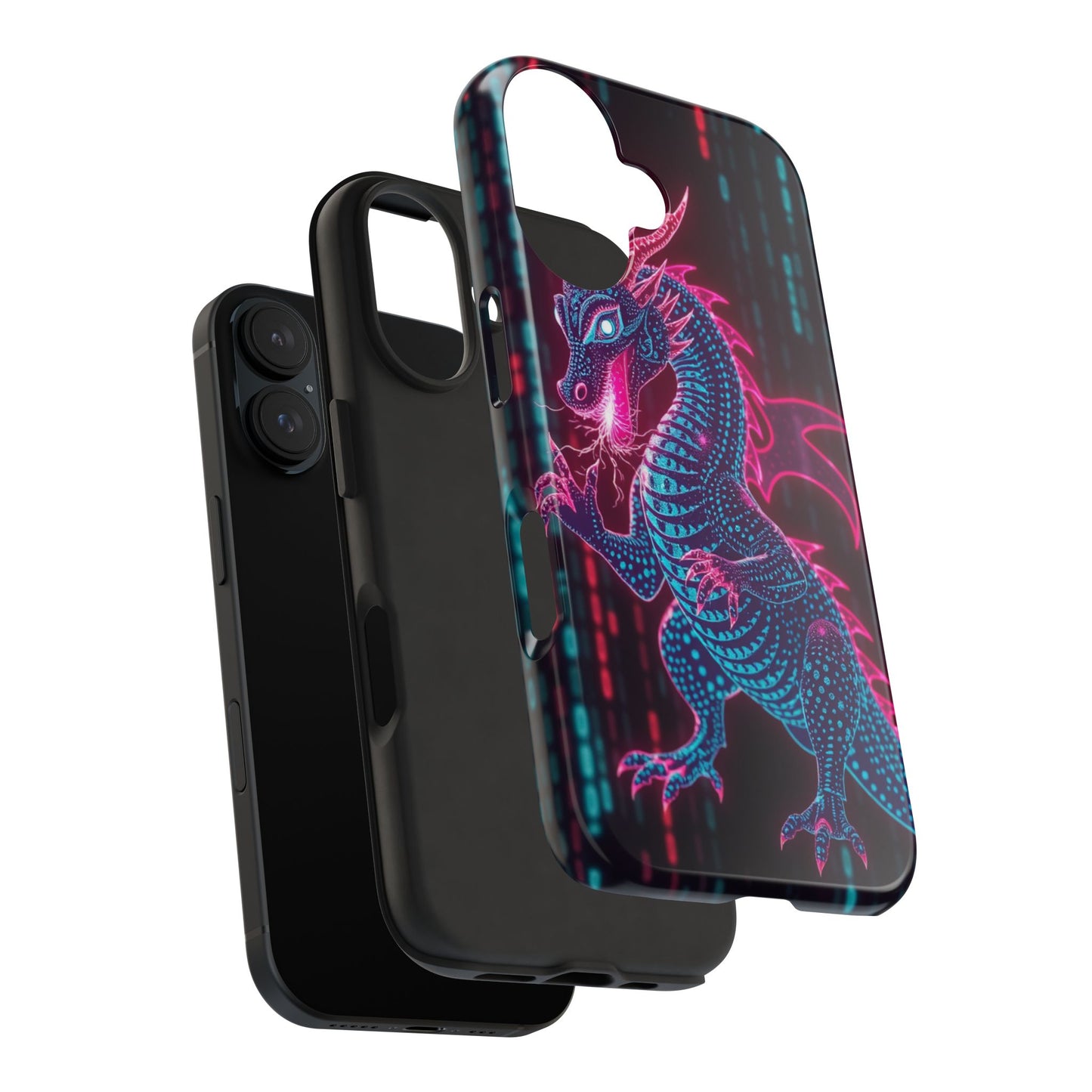 Electrifying Dragon Phone Case - Tough, Stylish Protection for Fantasy Lovers