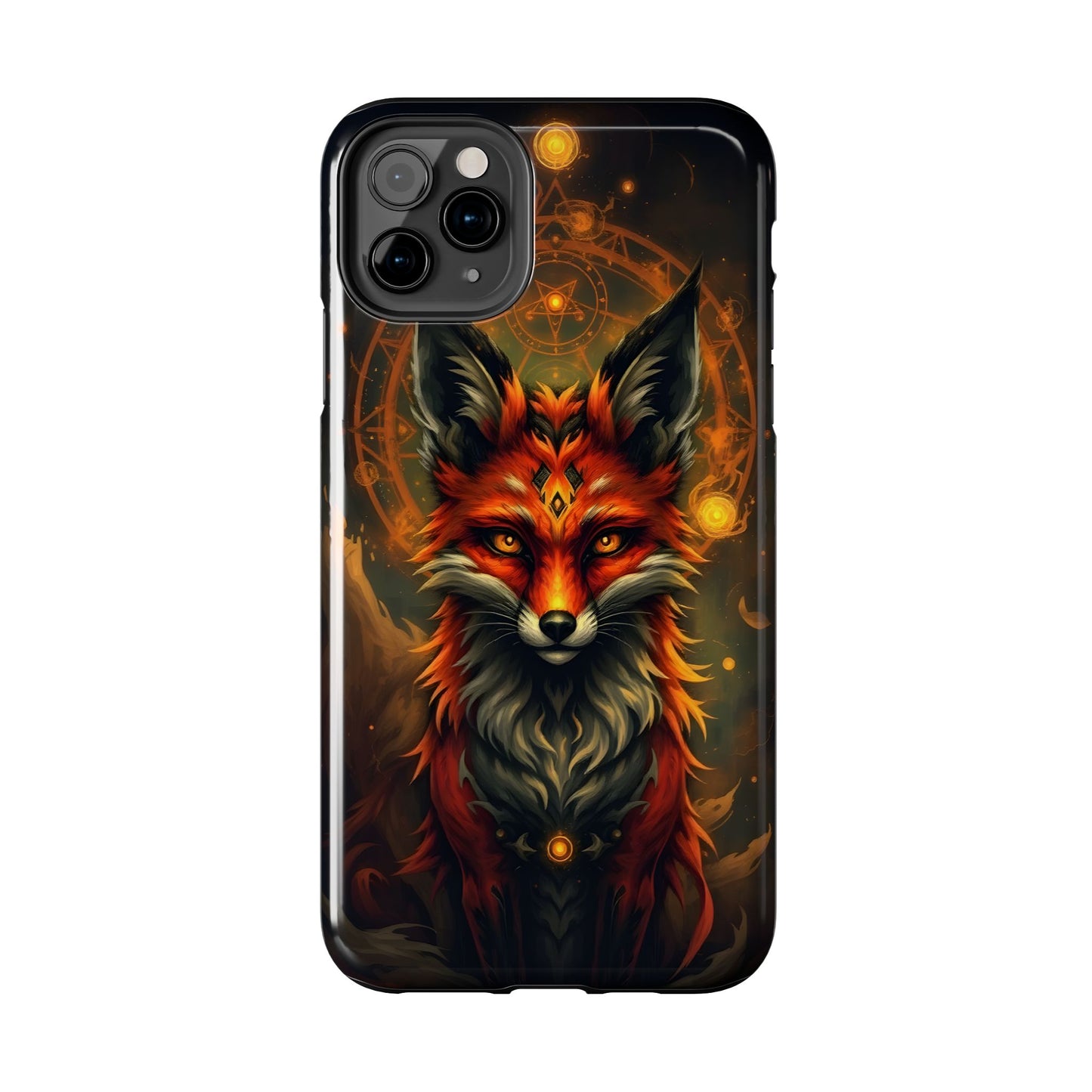 Mystical Fox Tough Phone Case - Durable Protection with Enchanting Design - for iPhone
