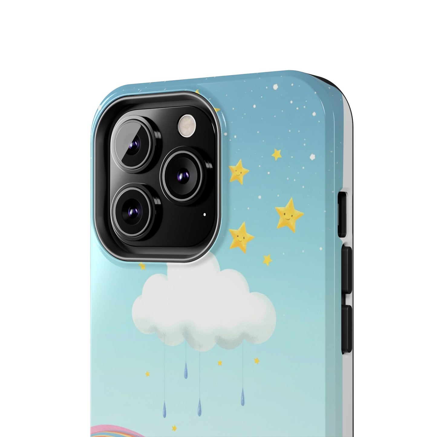 Colorful Rainbow Phone Case - Durable Tough Design for Adventurers
