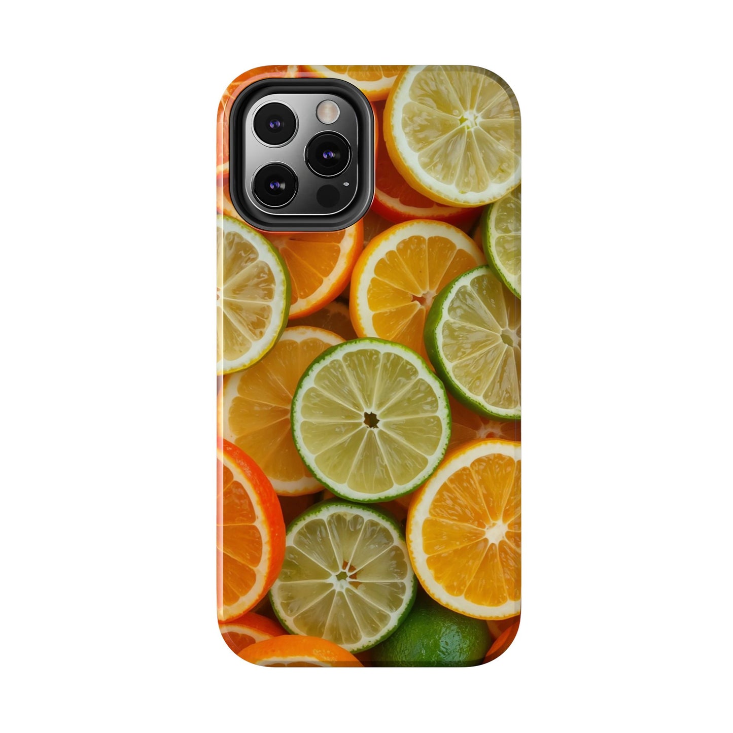 Citrus Slice Tough Phone Case – Vibrant Fruit Design for Summer Fun
