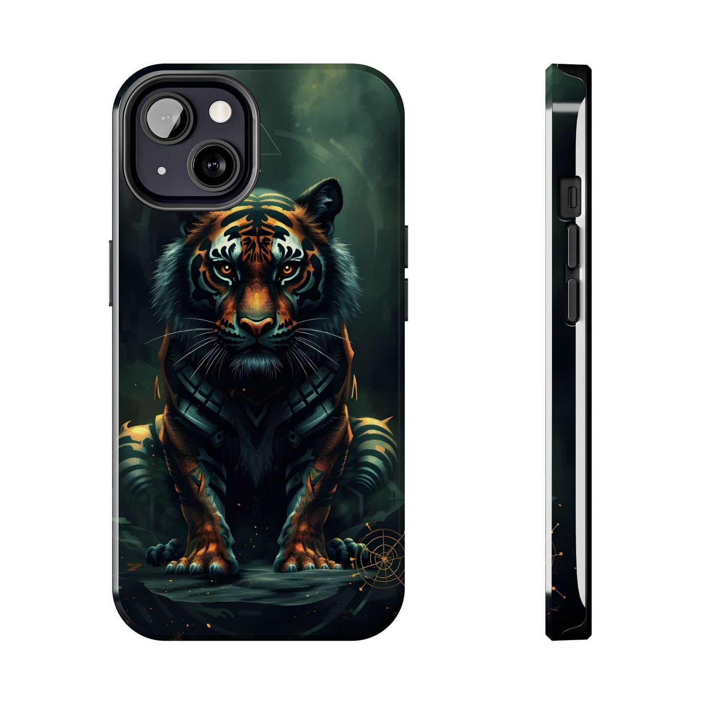 Fierce Mystical Tiger Tough Phone Case | Durable Protection for Nature Lovers - for iPhone