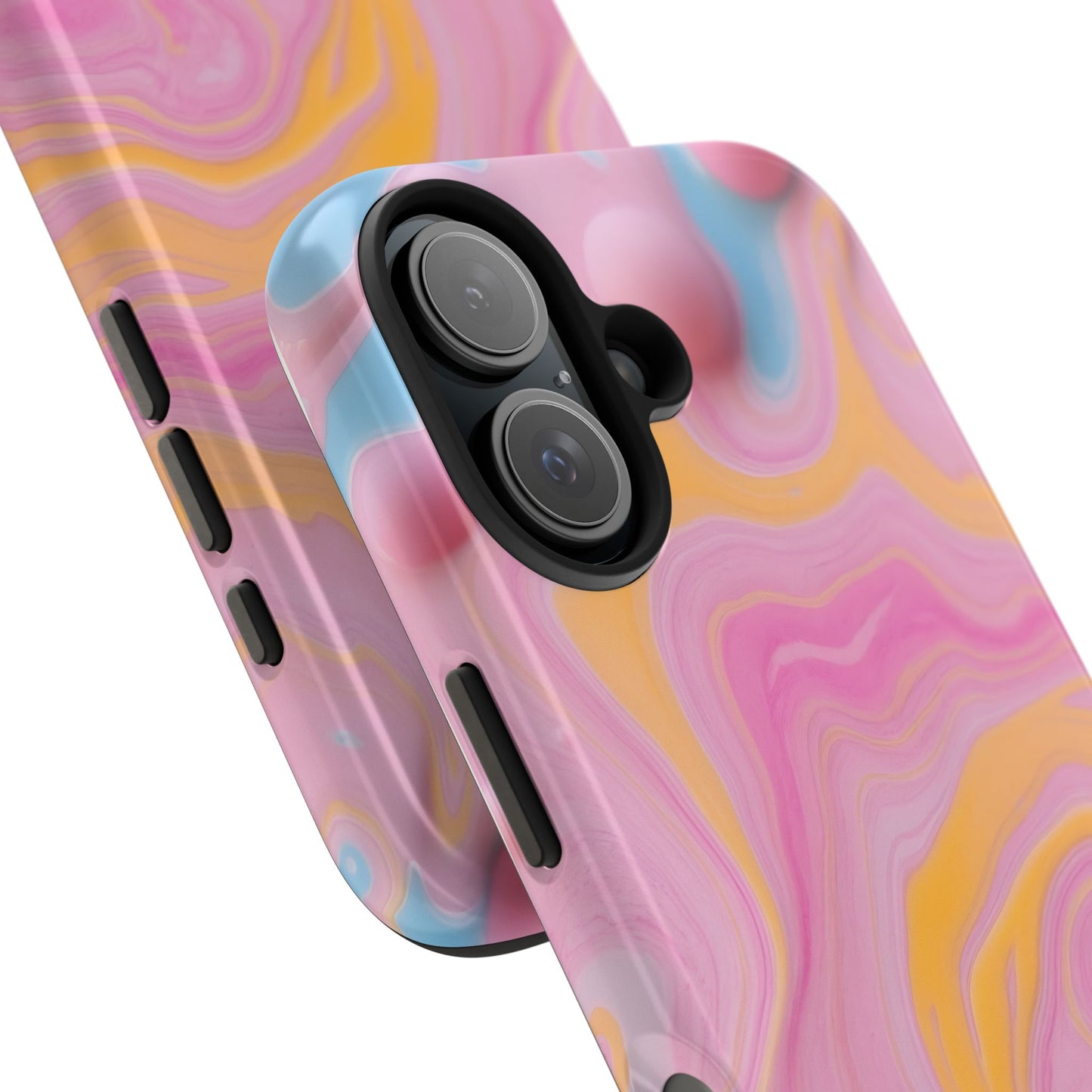 Liquid Candy Abstract Tough Phone Case - Durable Protection with Artistic Design - for iPhone