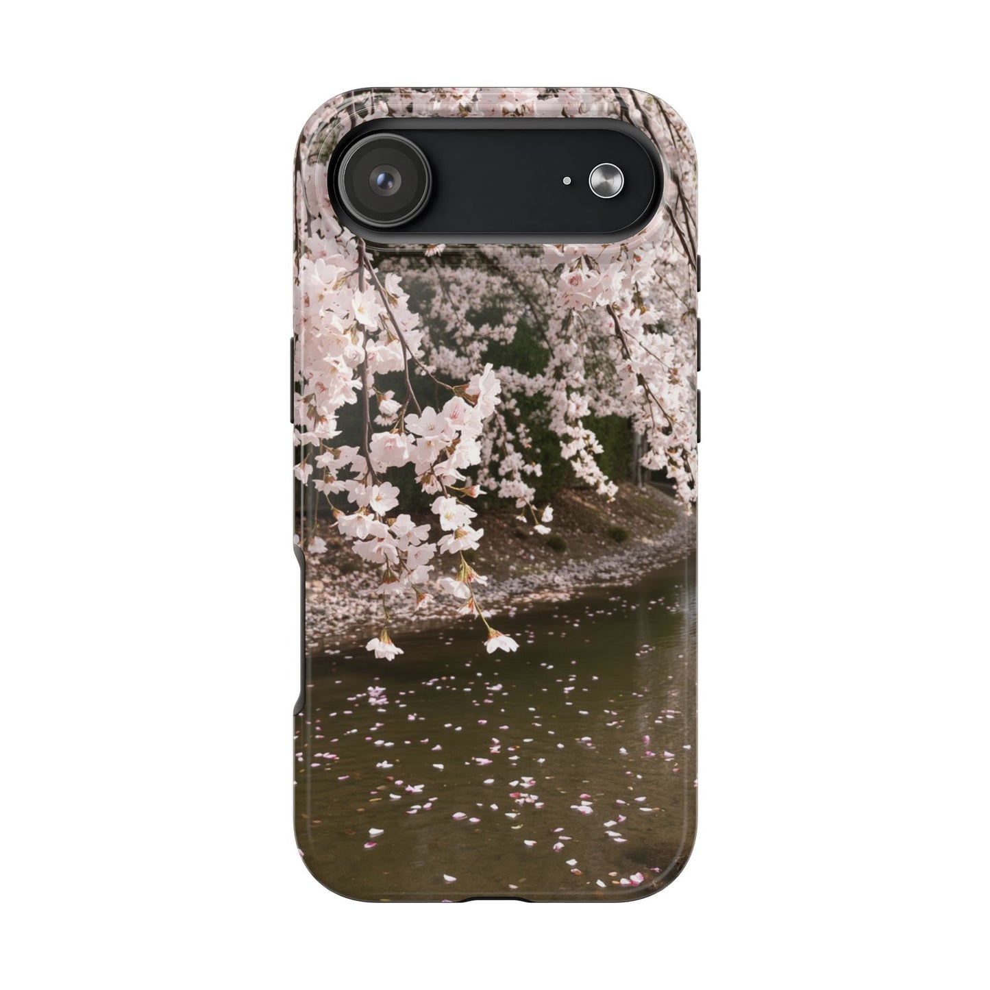 Cherry Blossom Tough Phone Cases - Durable Protection with Floral Serenity