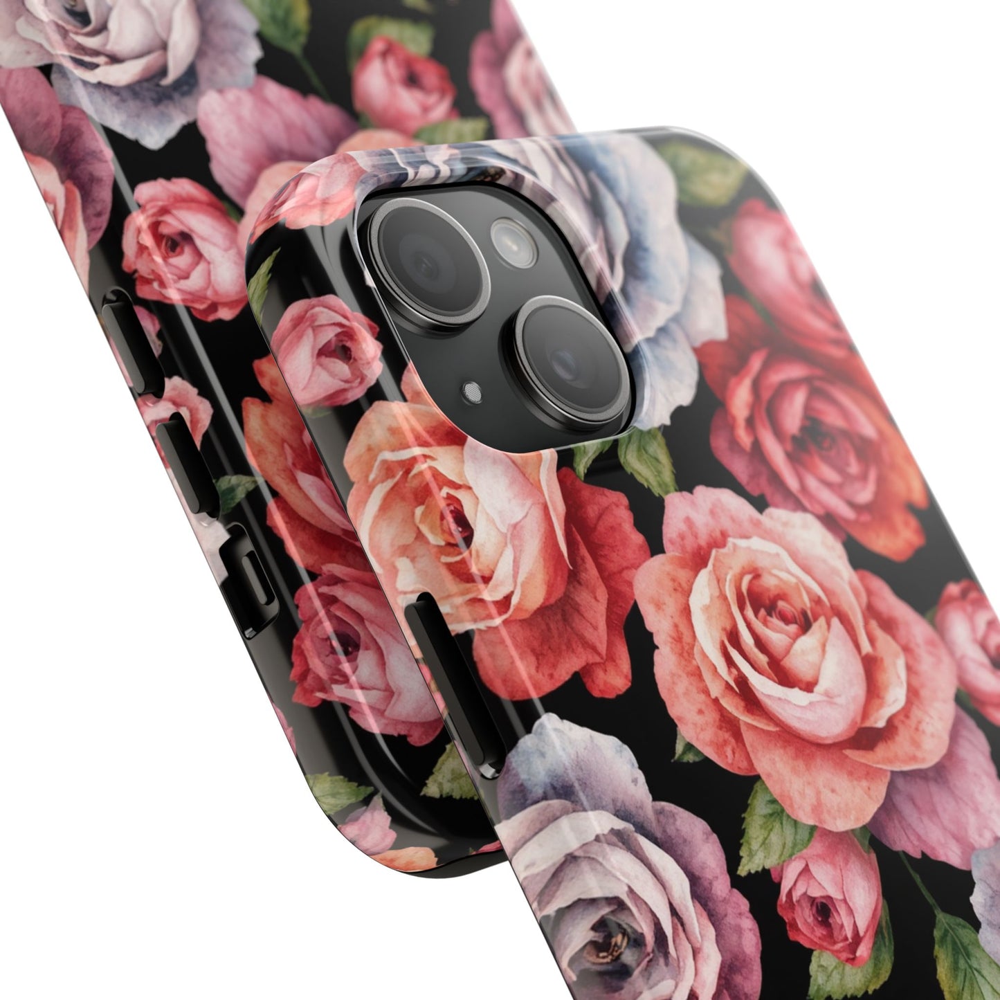 Elegant Floral Tough Phone Case - Perfect for Nature Lovers - for iPhone