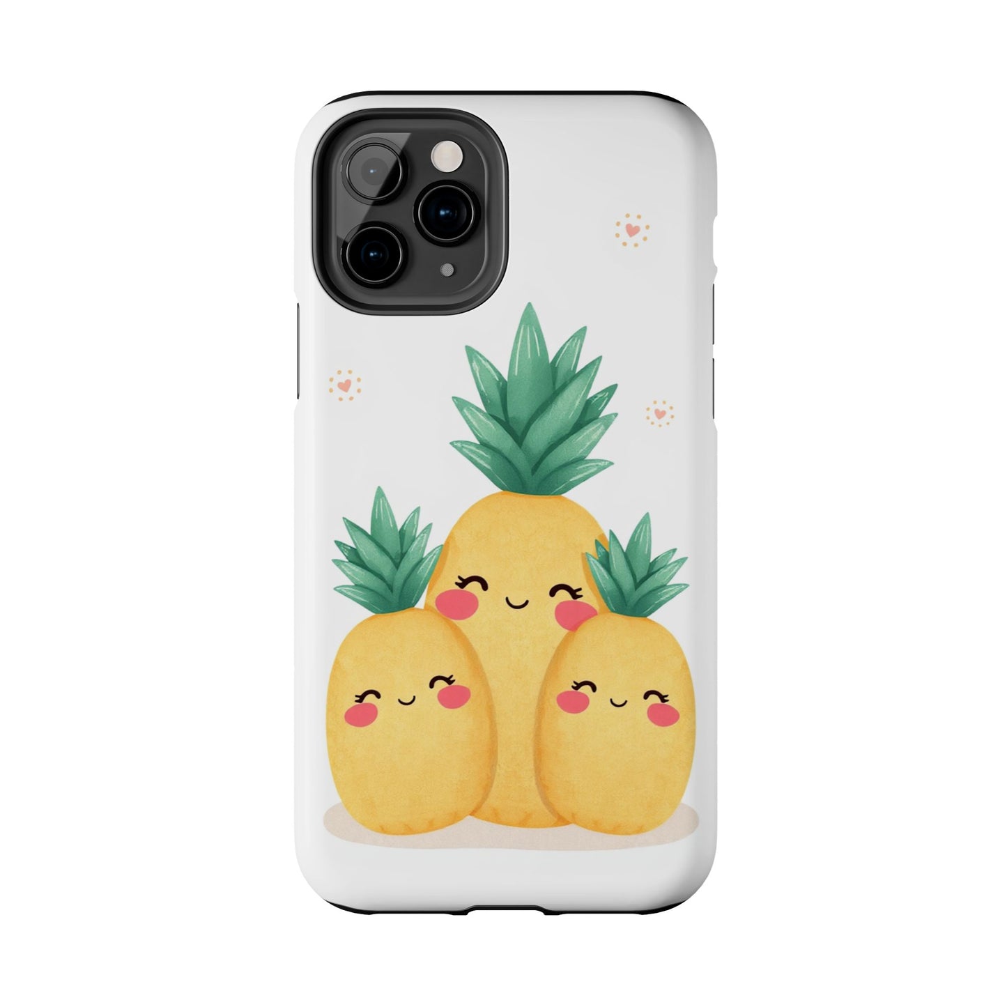 Cute Pineapple Tough Phone Cases | Fun Gift for Pineapple Lovers | Summer Vibes | Durable Phone Protection | Quirky Phone Accessory