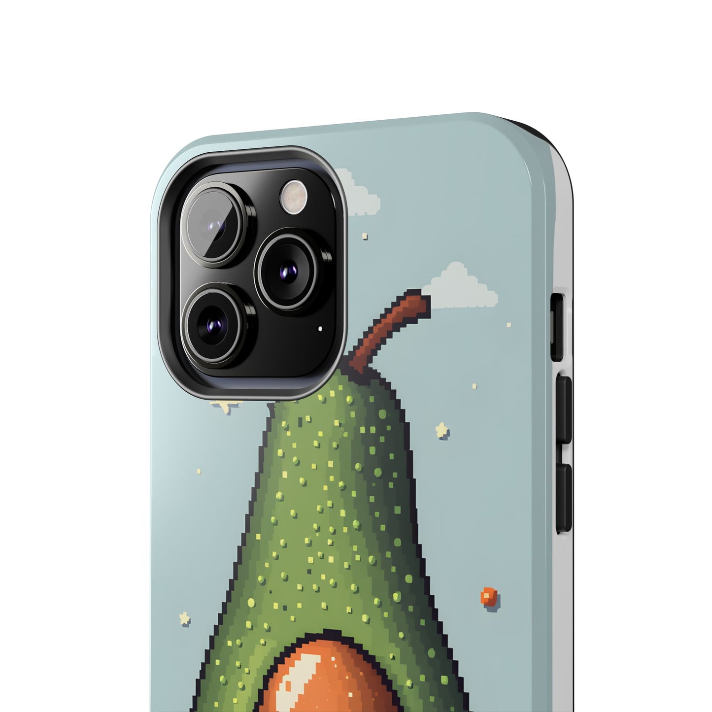 Pixel Avocado Tough Phone Case - Perfect for Foodies & Nature Lovers - for iPhone