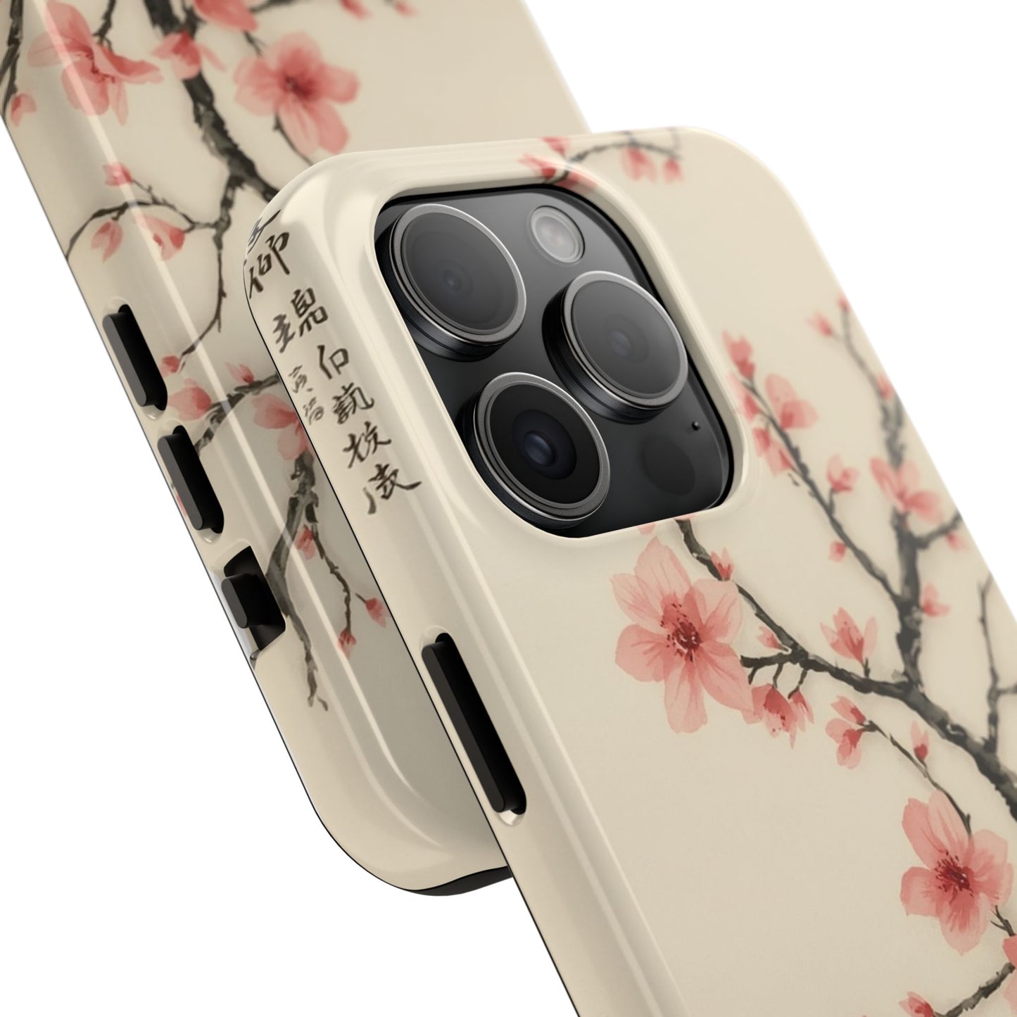Cherry Blossom Tough Phone Case - Stylish Protection for Nature Lovers