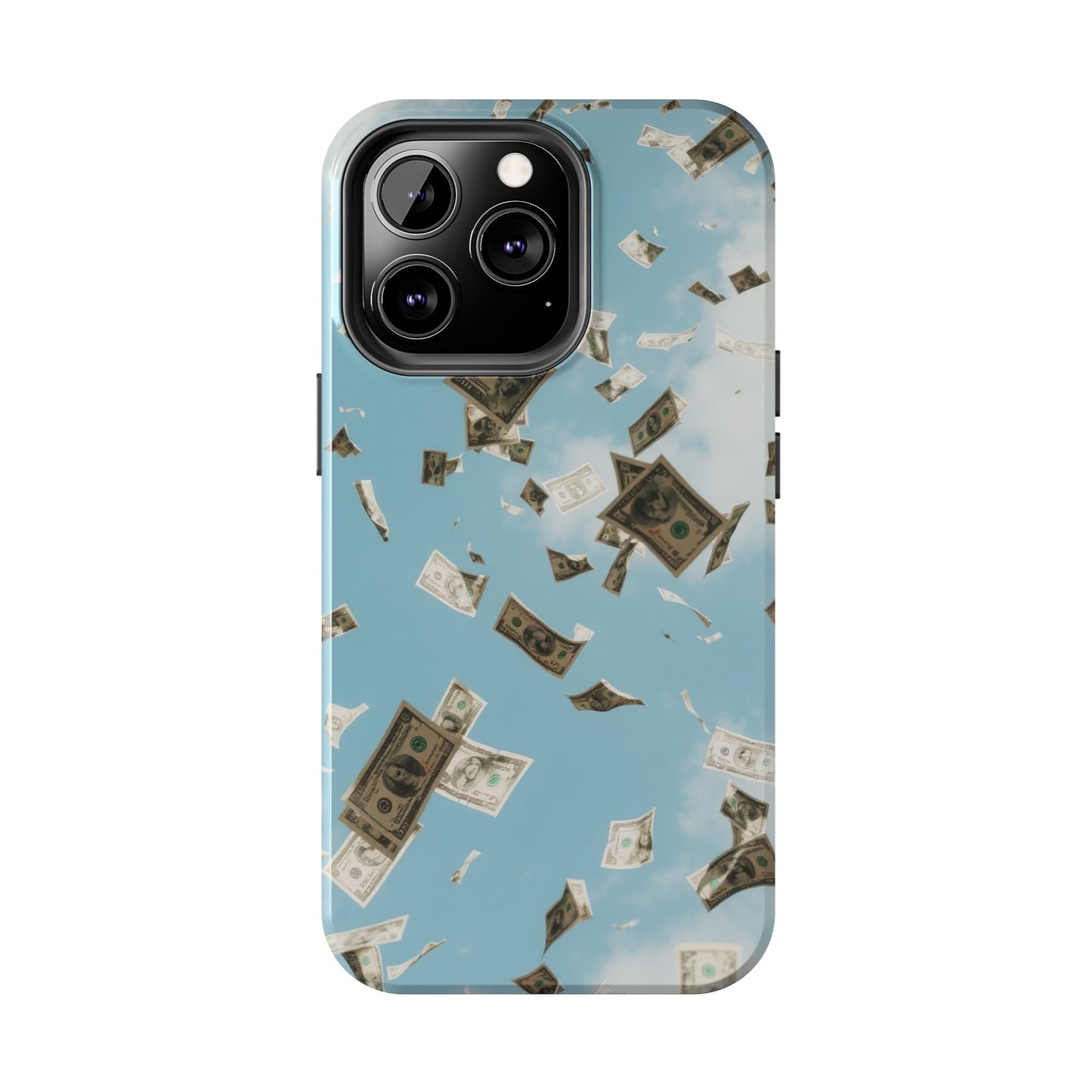 Cinematic Money Rain Phone Case | Tough & Stylish Accessory for Trendsetters, Gift for Birthdays, Graduations, and Celebrations