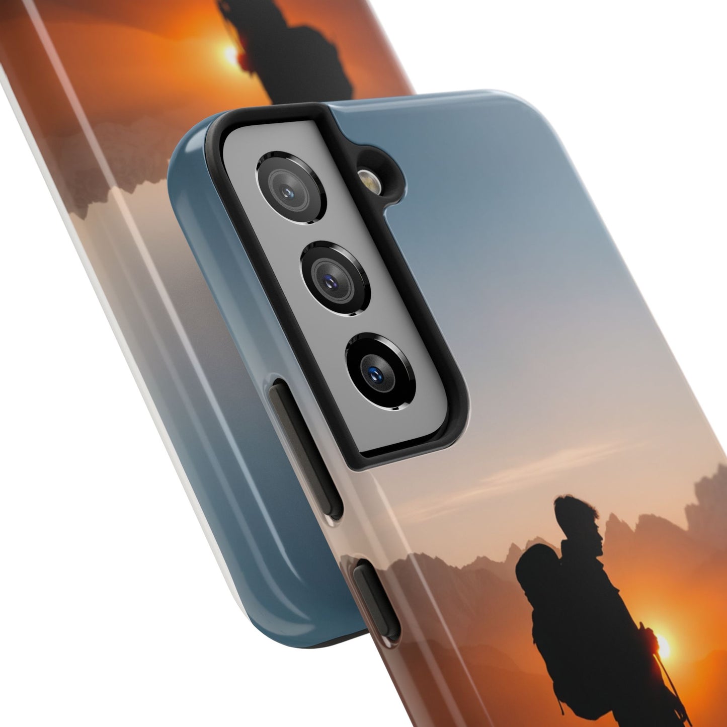 Explorer Adventure Sunset Mountain iPhone Case