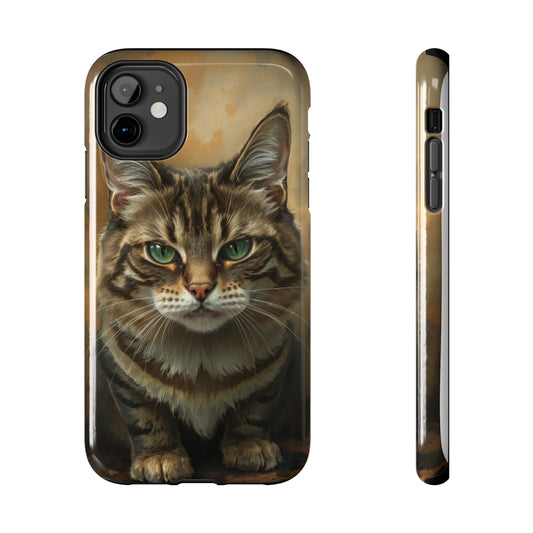 Cat Lover Tough Phone Case - Durable & Protective for Pet Enthusiasts