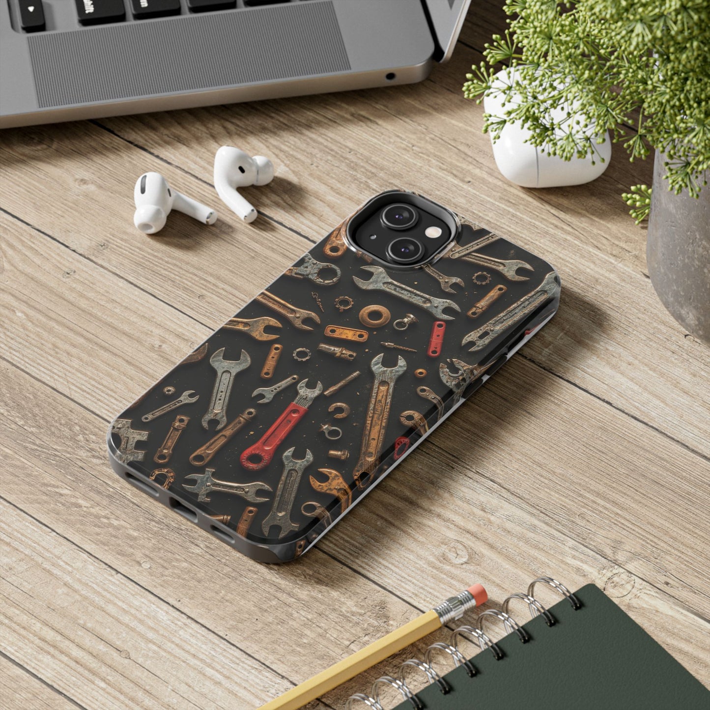 Tools Design Tough Phone Case - Durable Protection for DIY Enthusiasts