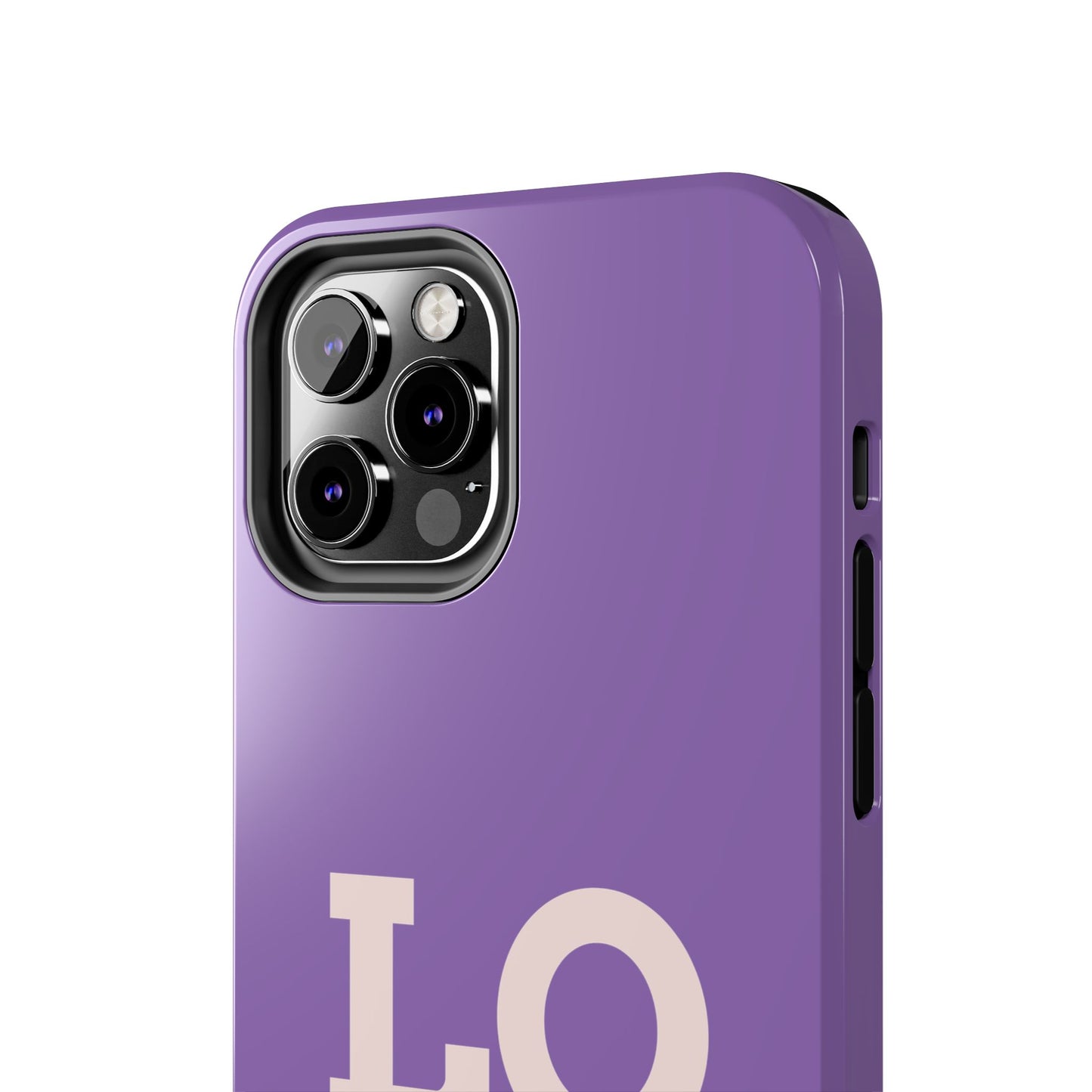 Purple Love Phone Case - Durable & Stylish Tough Case - for iPhone