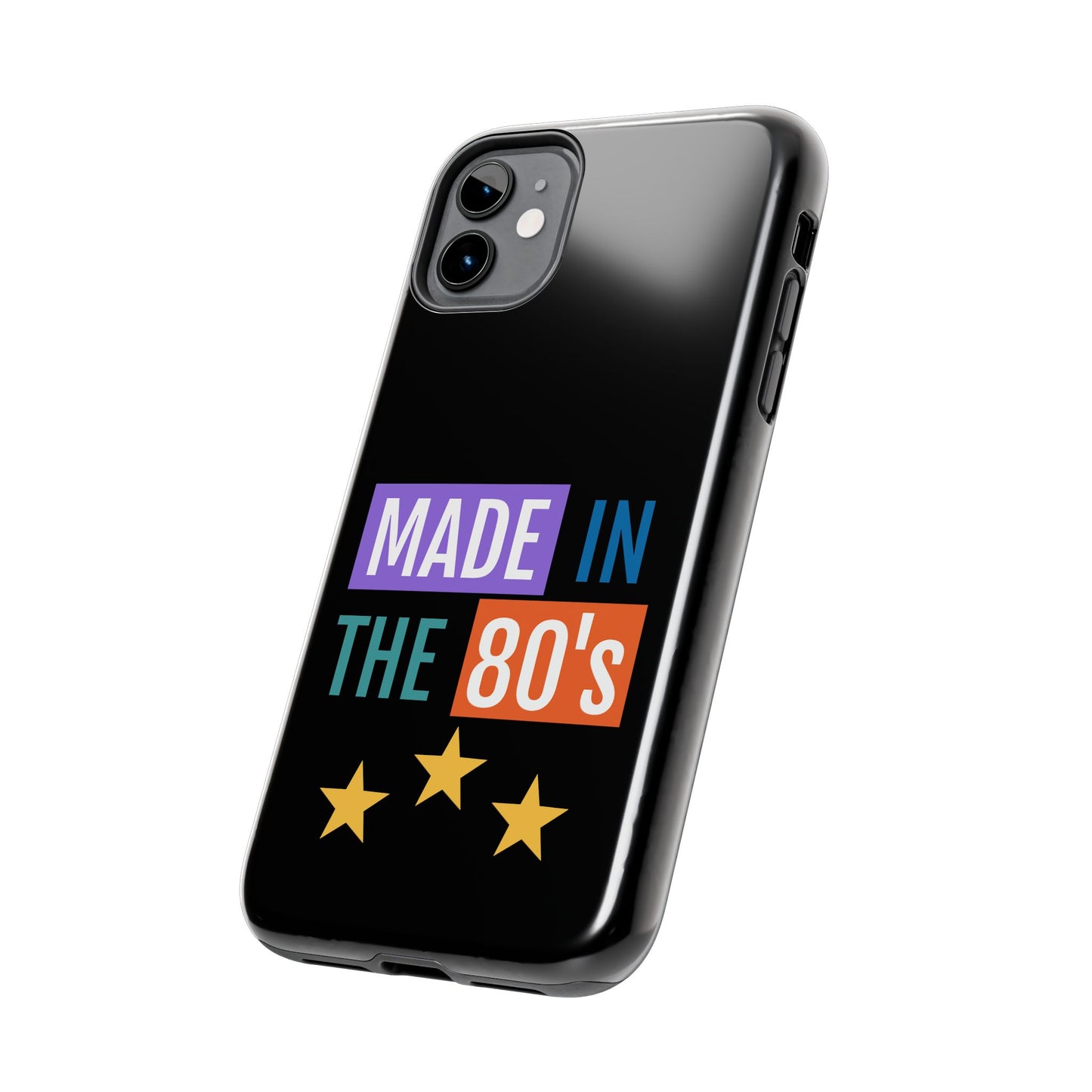 80's Retro Tough Phone Case - Made in the 80's Design