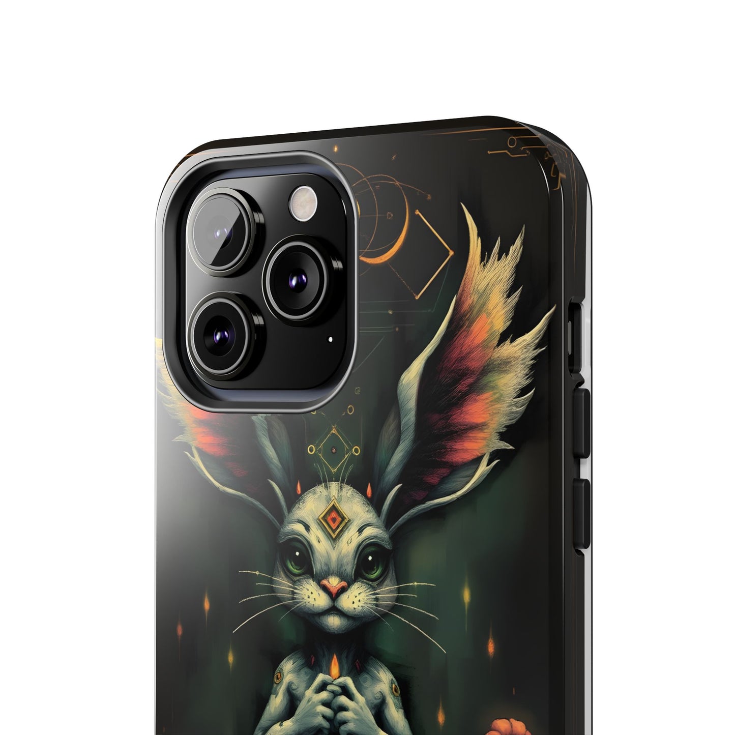 Artistic Rabbit Phone Cases - Unique and Durable Design of Mystical Bunny - for iPhone