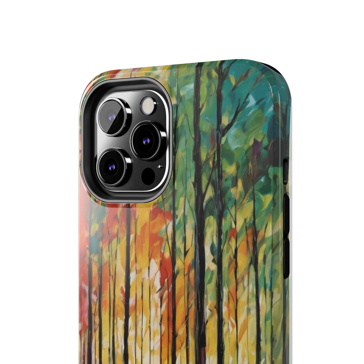 Autumn Forest Tough Phone Case - Colorful Nature Design - for iPhone