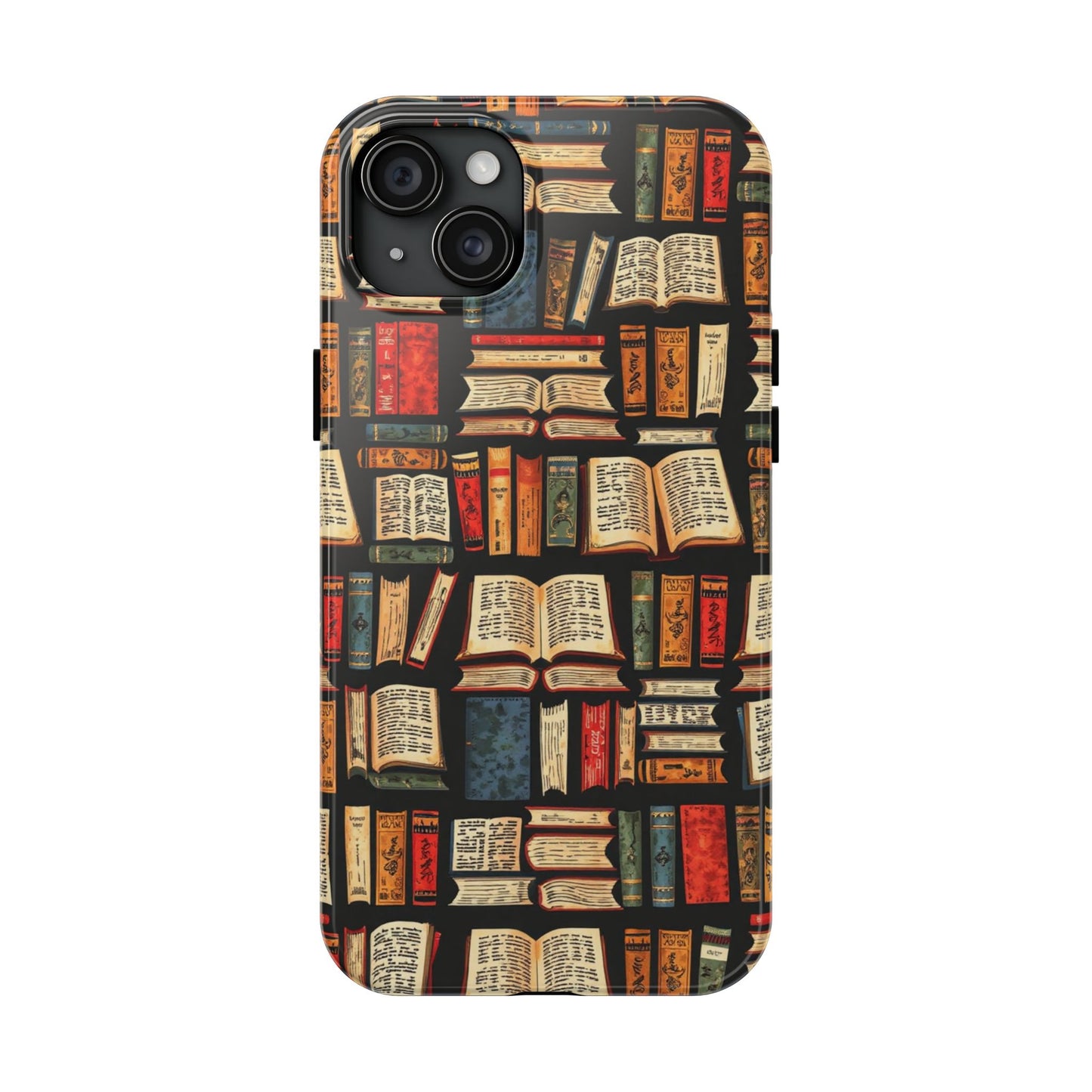 Book Lover Tough Phone Cases - Durable Protective Cases for Literature Fans
