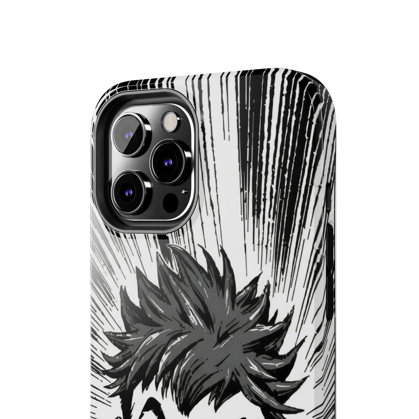 Intense Graphic Phone Case - Tough Design for Anime Fans