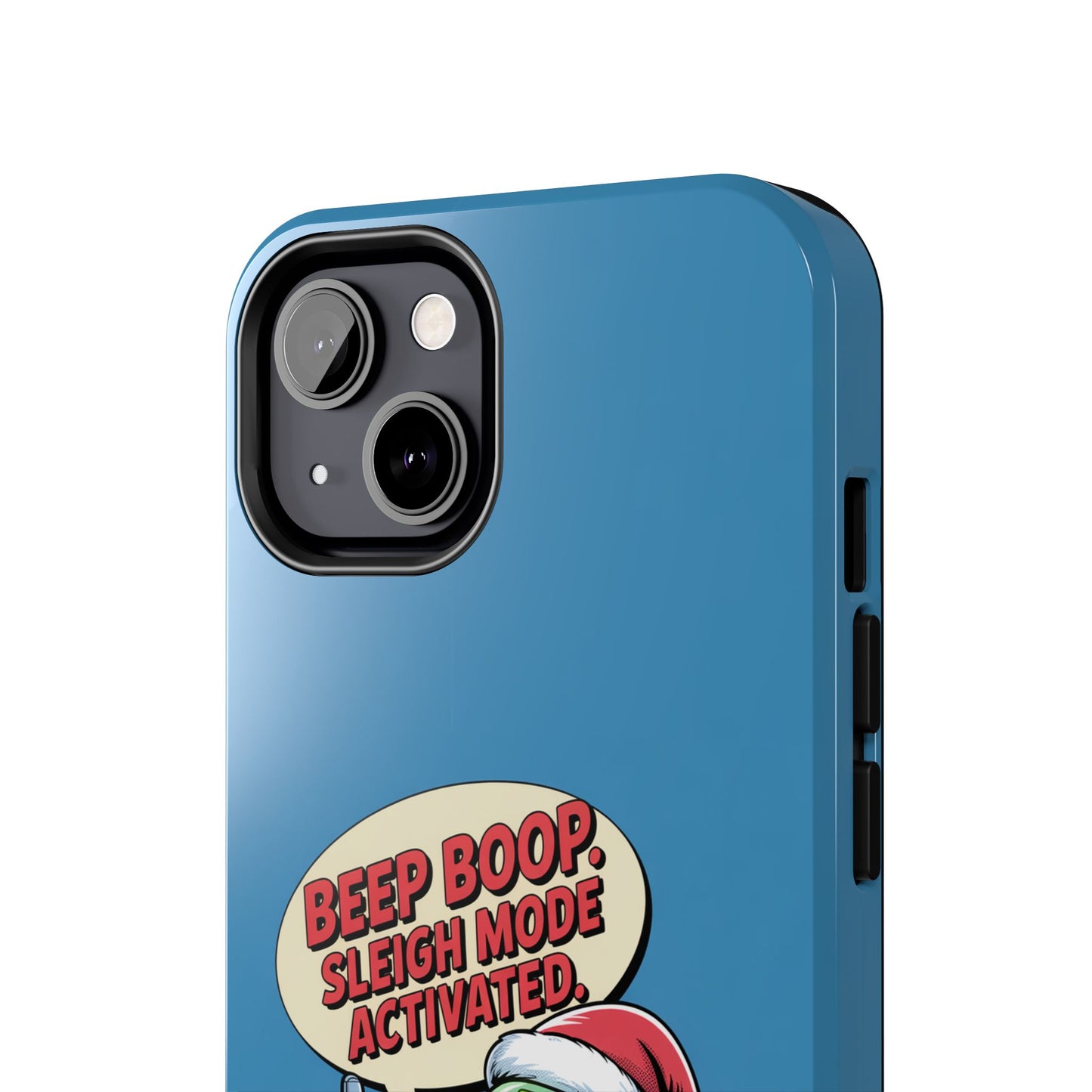 Funny Robot Holiday Phone Case - Beep Boop Sleigh Mode Activated