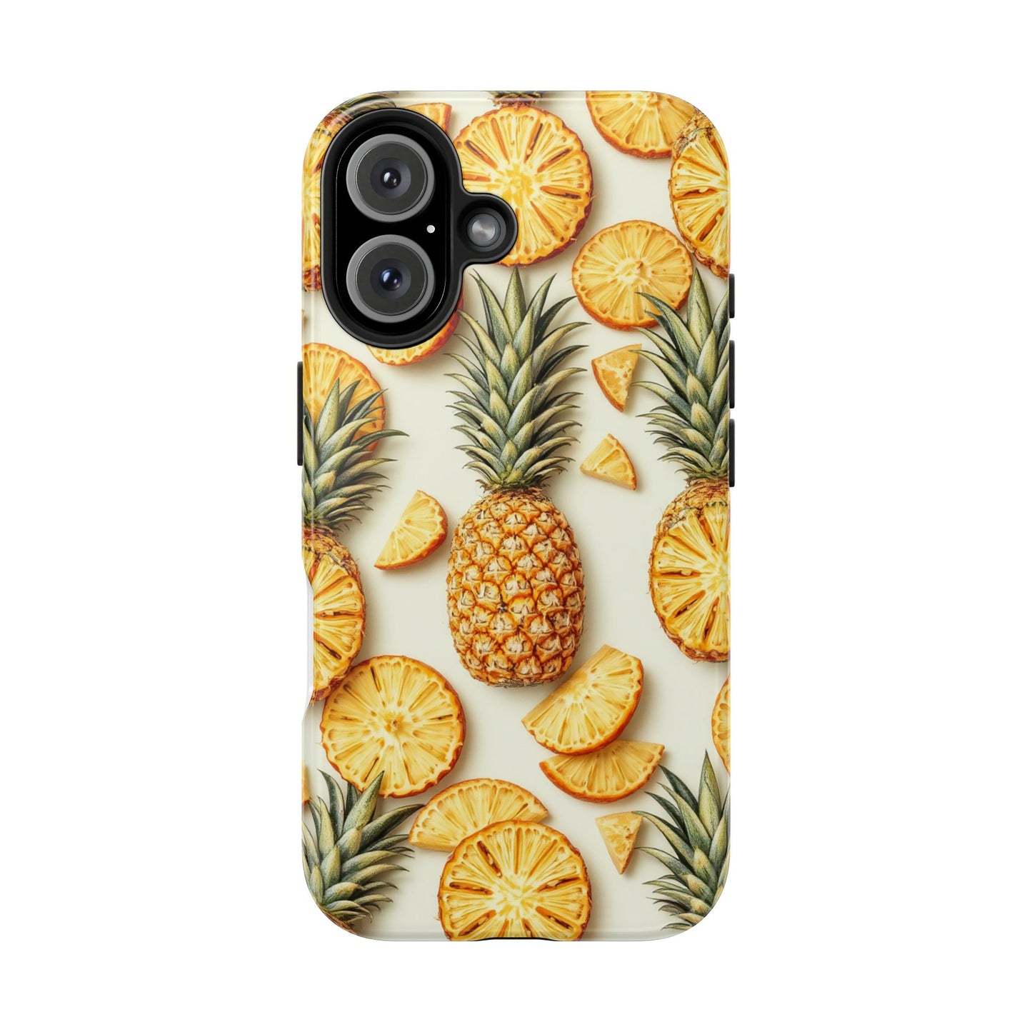 Tropical Pineapple Phone Case - Tough Phone Protector for Summer Vibes