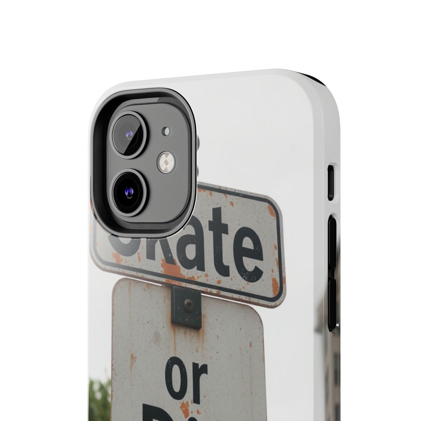 Skate or Die Tough Phone Case - Durable Protection for Skaters