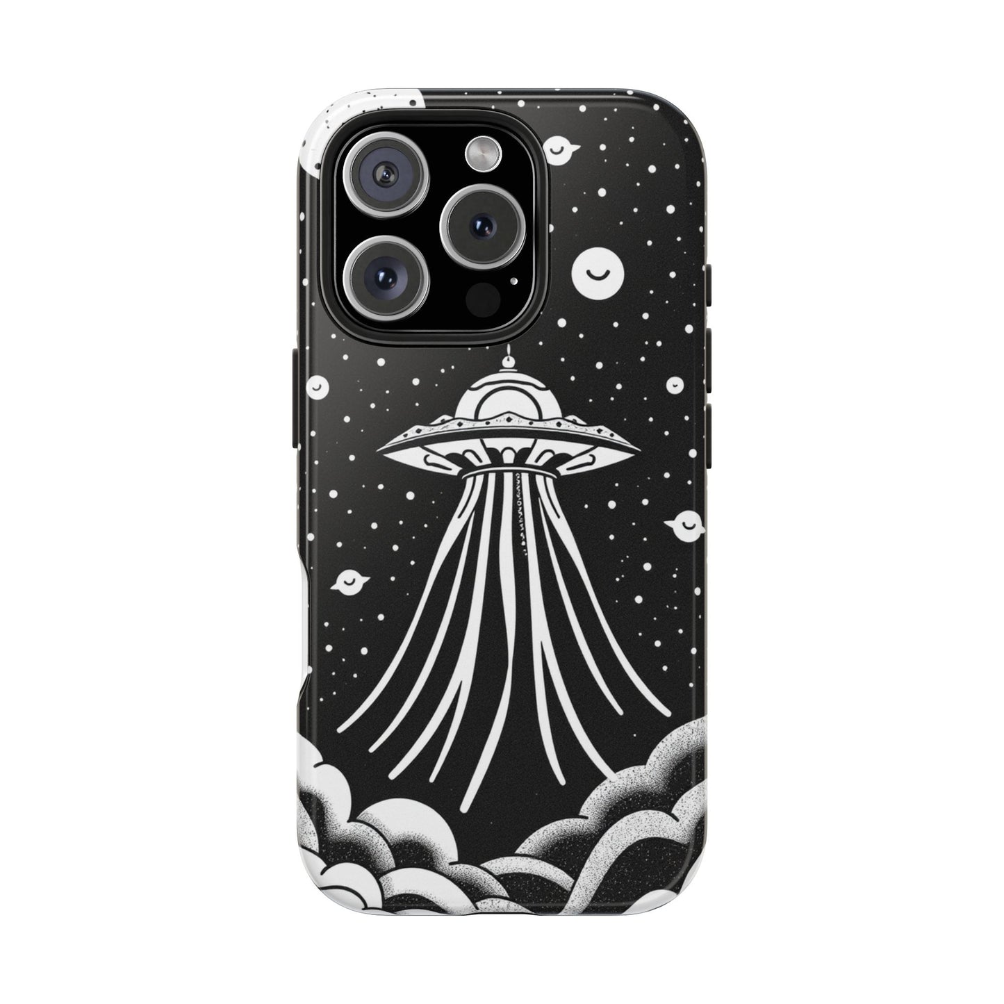 Galaxy UFO Tough Phone Case - Durable Protection with Unique Space Design